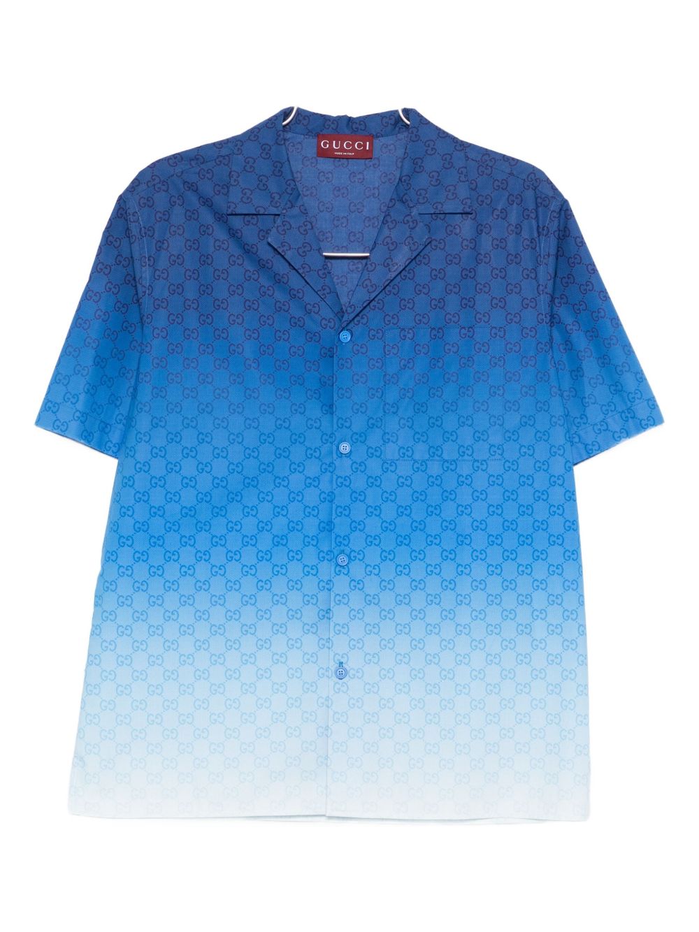 GUCCI Ombre Effect GG Pattern Shirt for Men