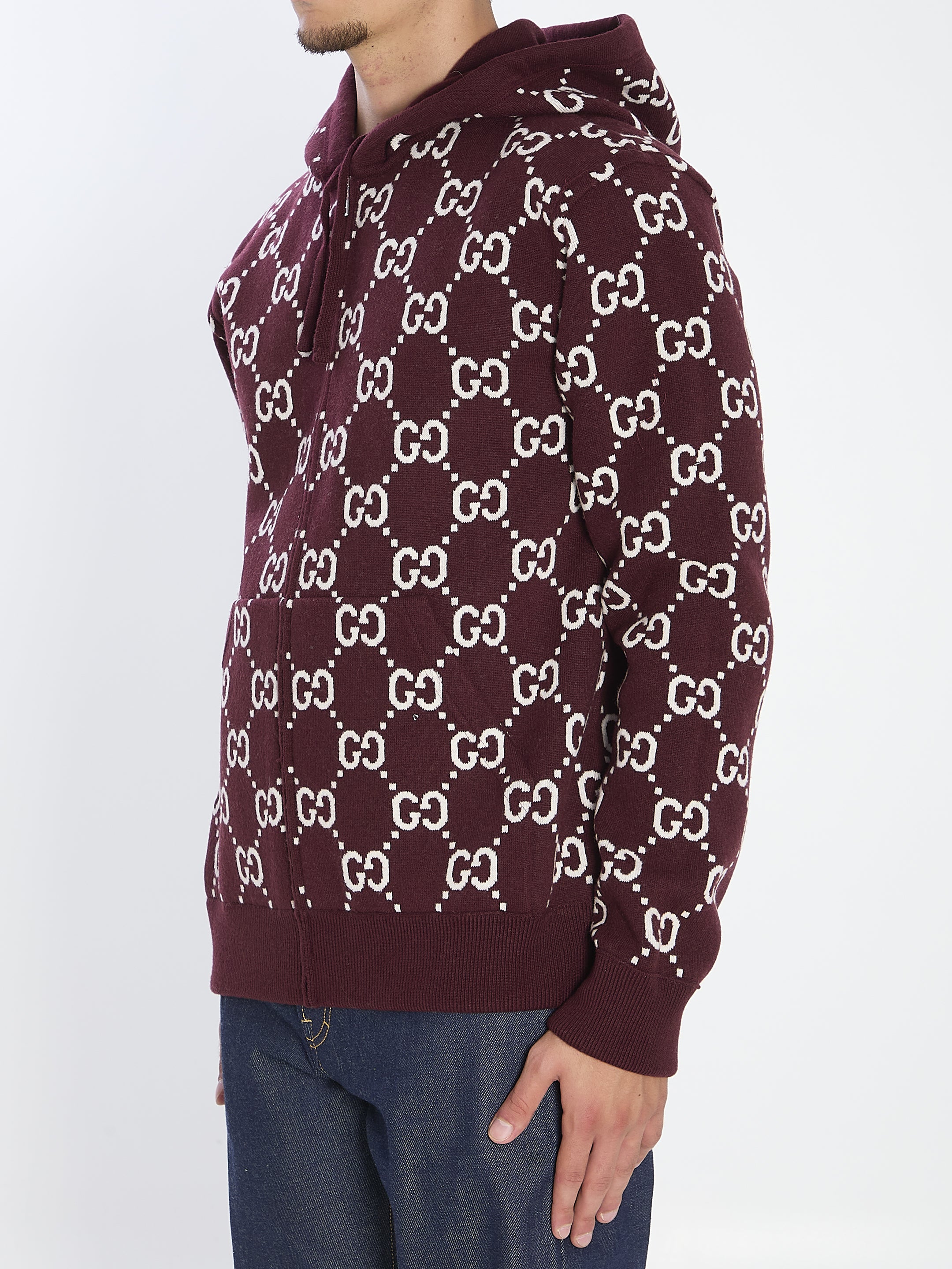 GUCCI Reversible Sweatshirt for Men - Regular Fit, Size L