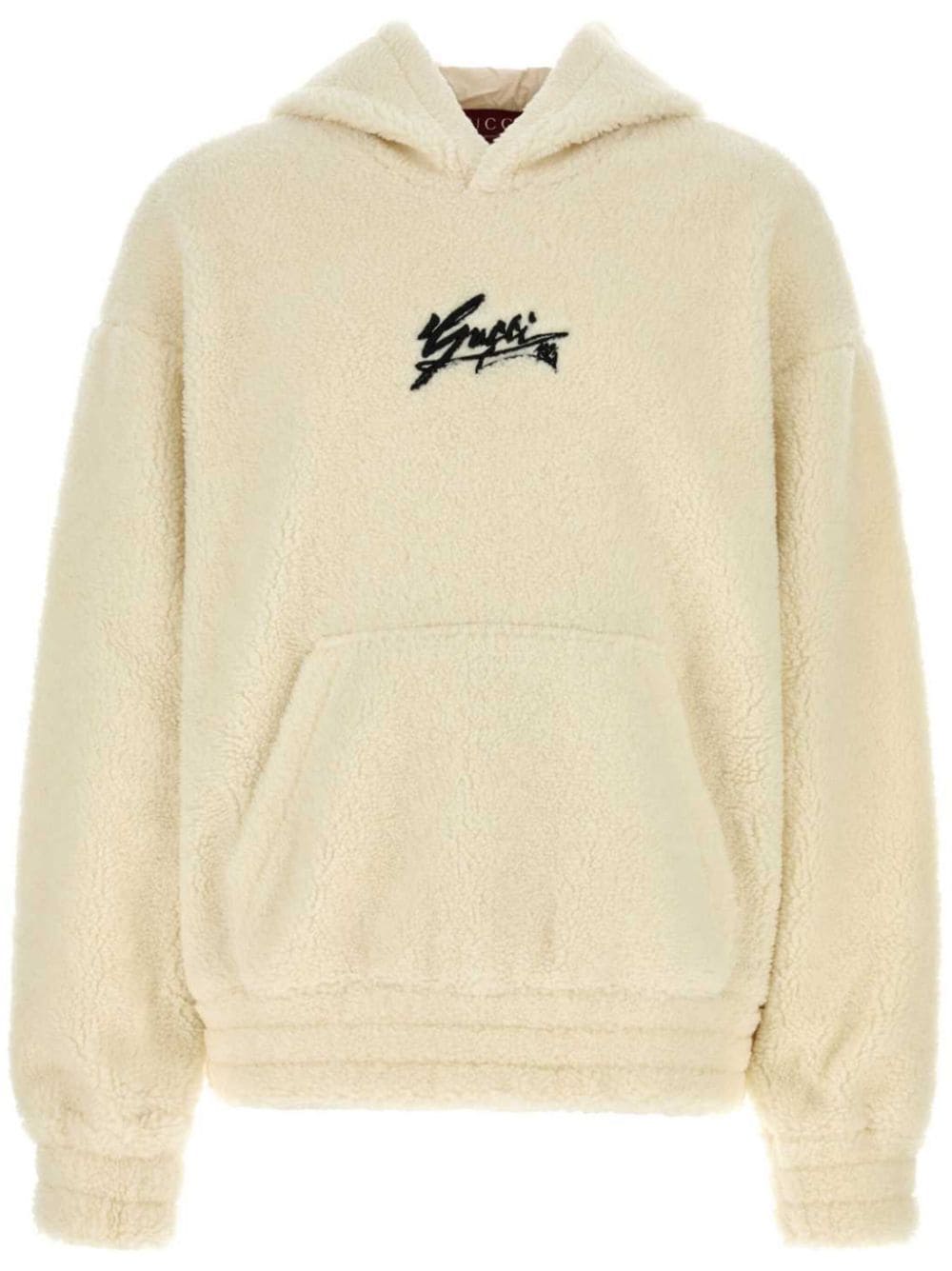 GUCCI Men's Classic Hooded Faux Shearling Jacket