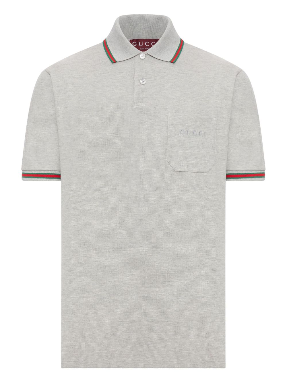 GUCCI Classic Cotton Piquet Polo Shirt - Size L