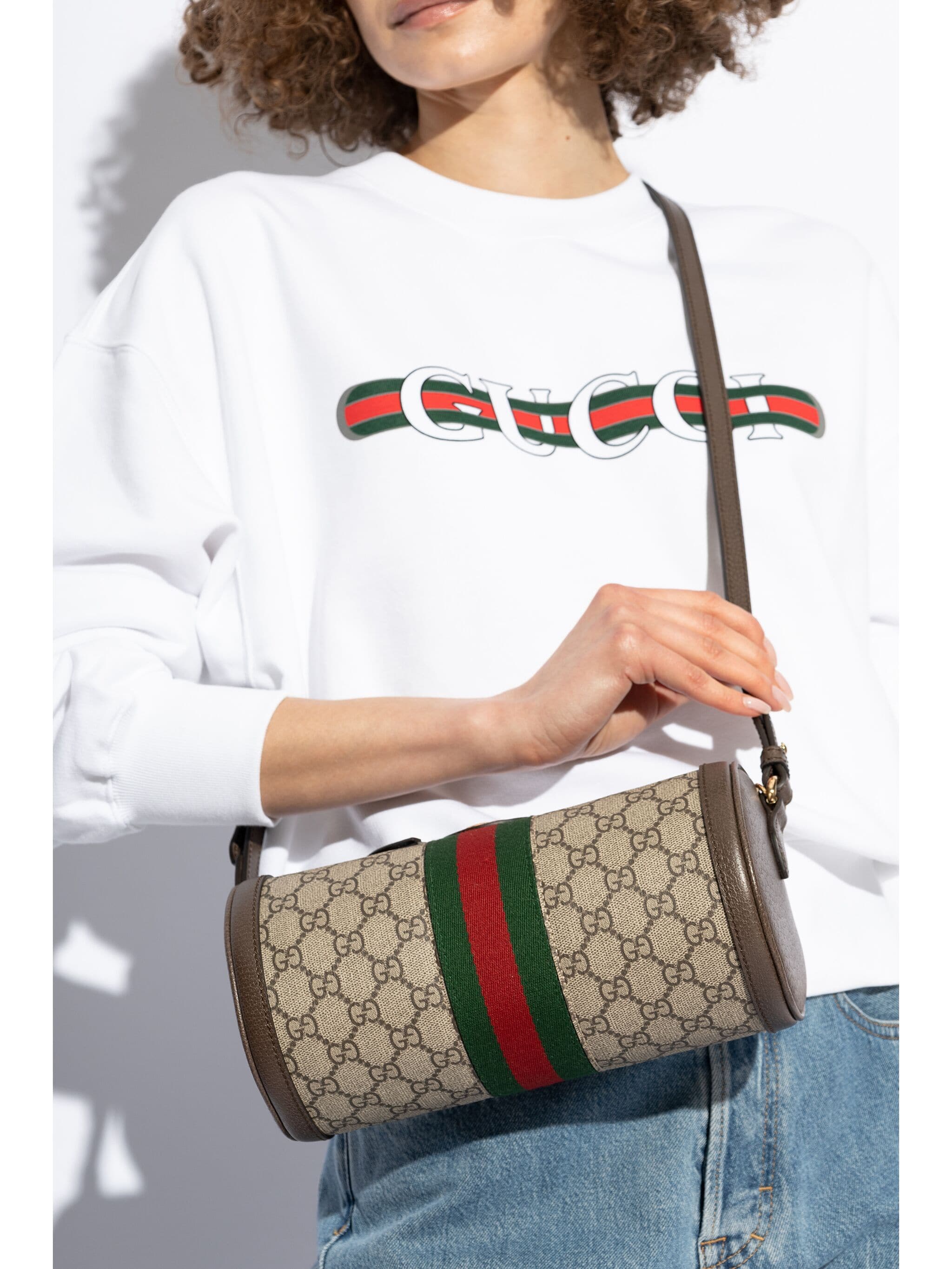 GUCCI Leather Handbag for Women - FW25 Collection