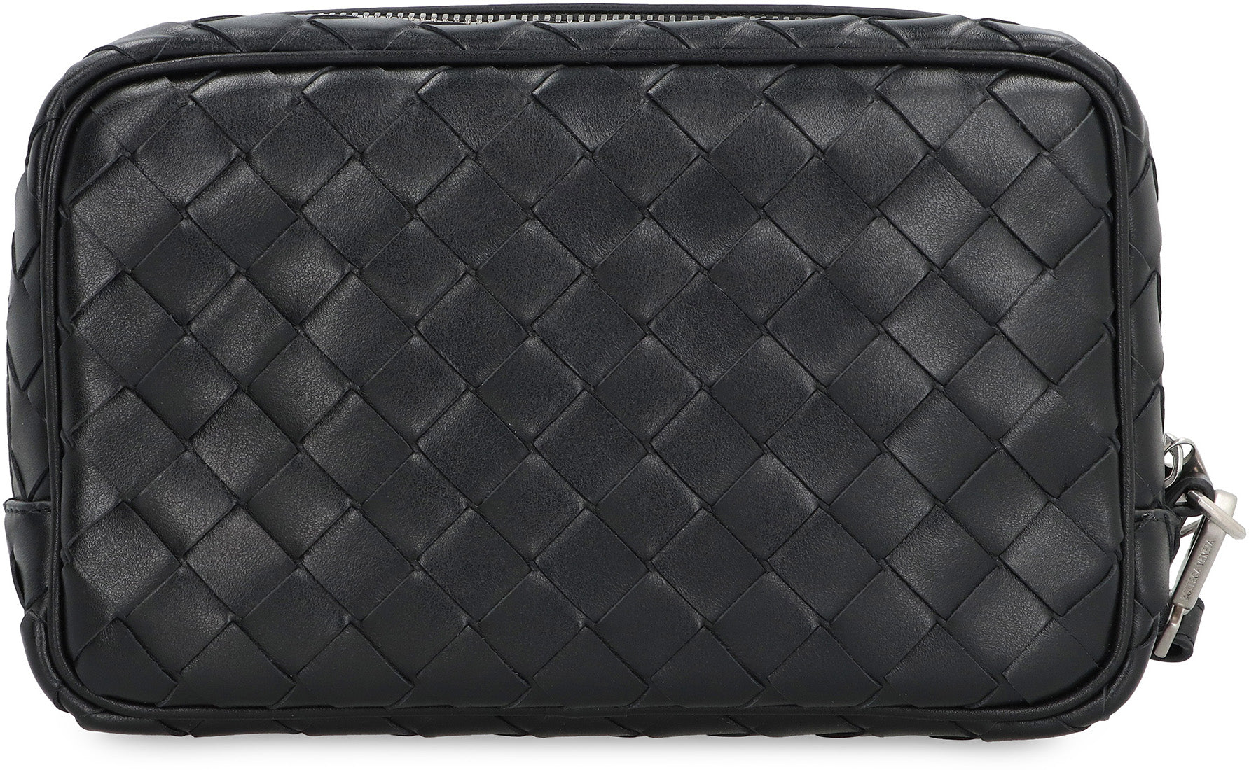 BOTTEGA VENETA Intrecciato Mini Pouch Handbag with Wristlet