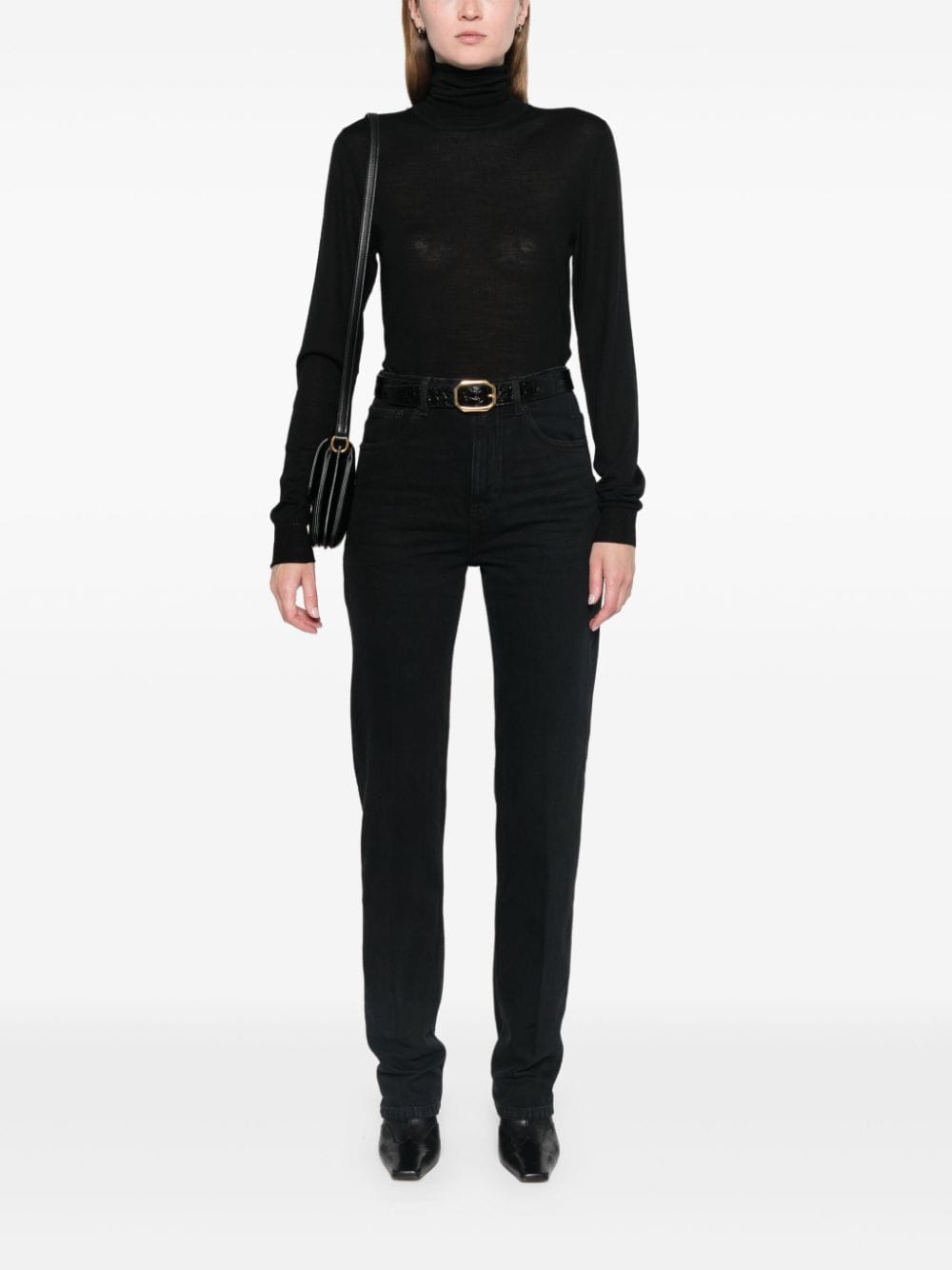SAINT LAURENT Classic Straight-Leg Jeans for Women