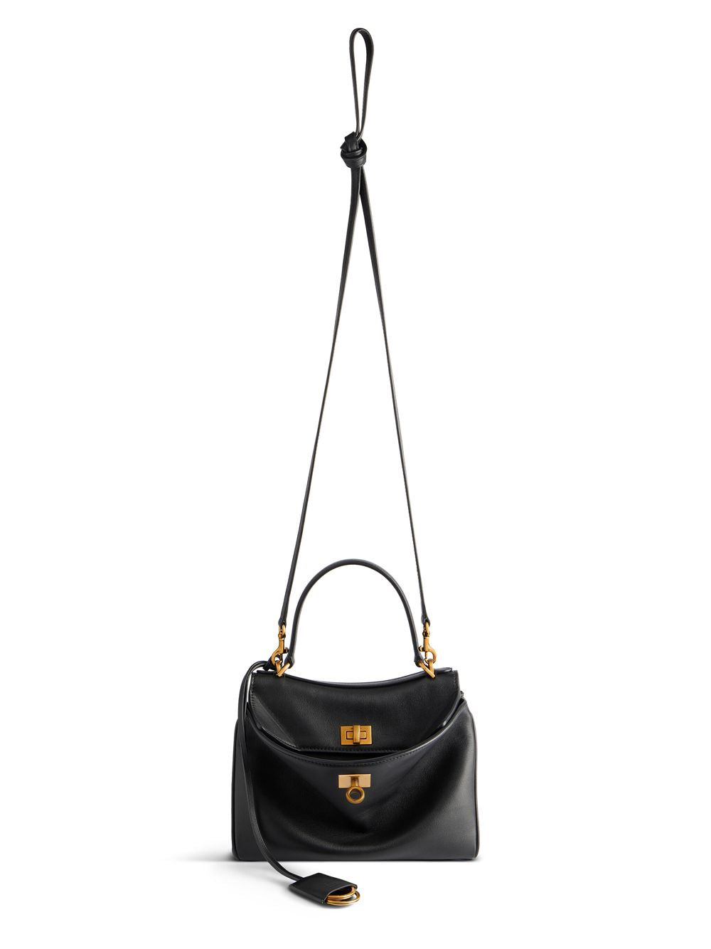 BALENCIAGA Mini Calfskin Rodeo Handbag