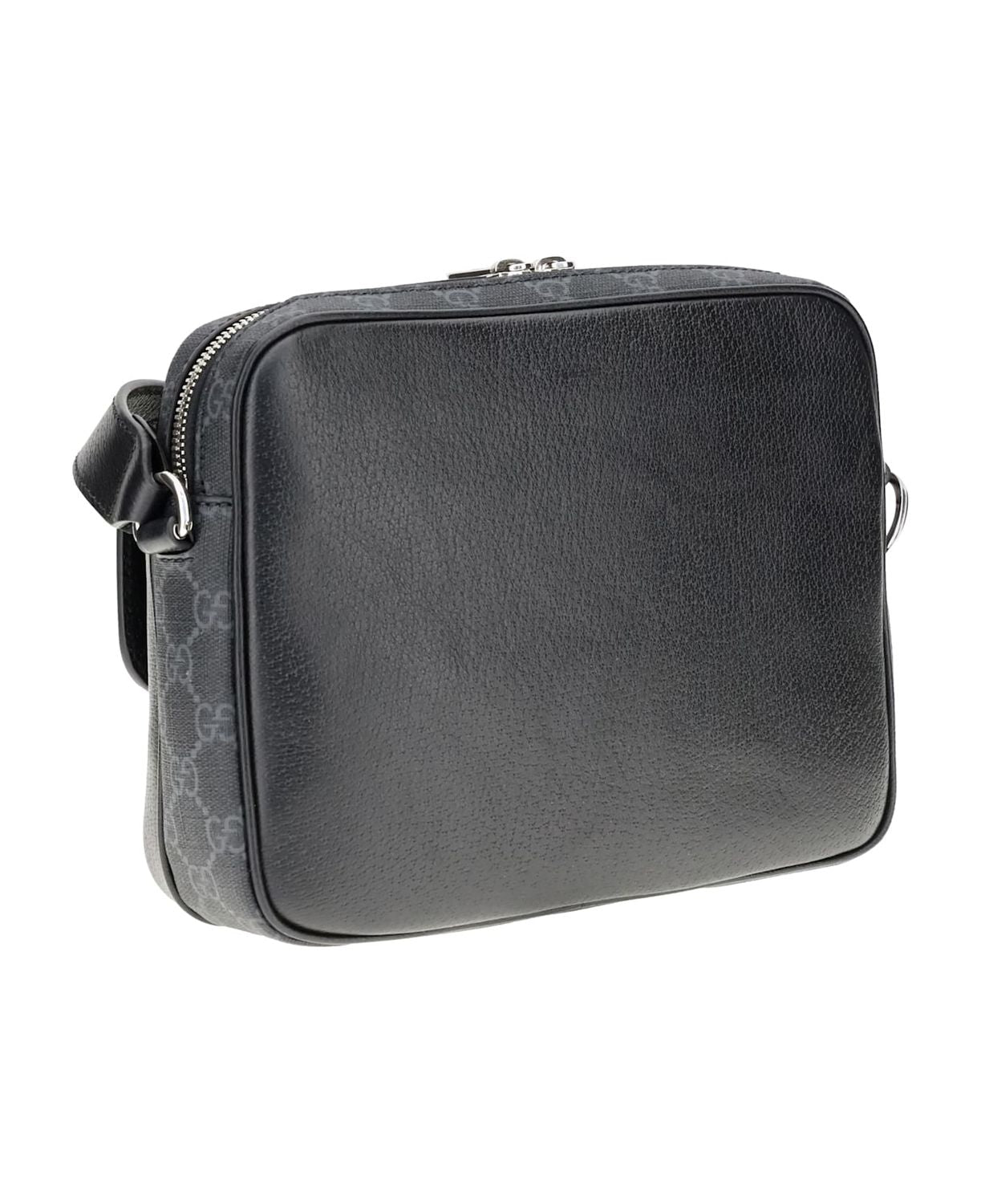 GUCCI Men's Mini Leather Crossbody Handbag