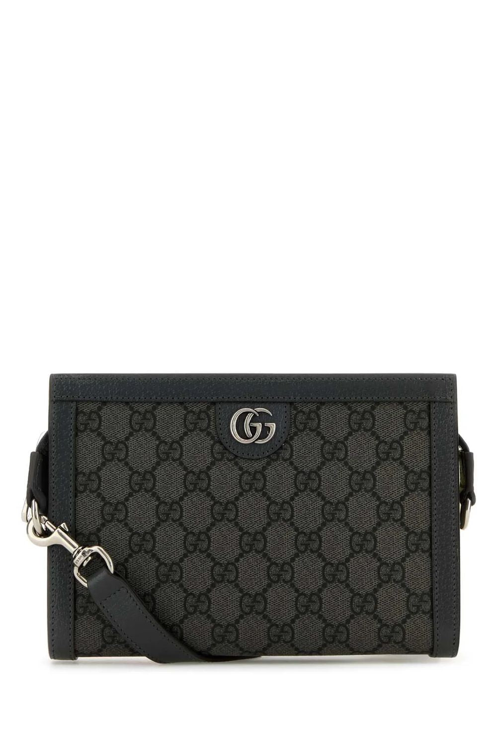 GUCCI Mini Crossbody Handbag in GG Supreme Fabric and Leather