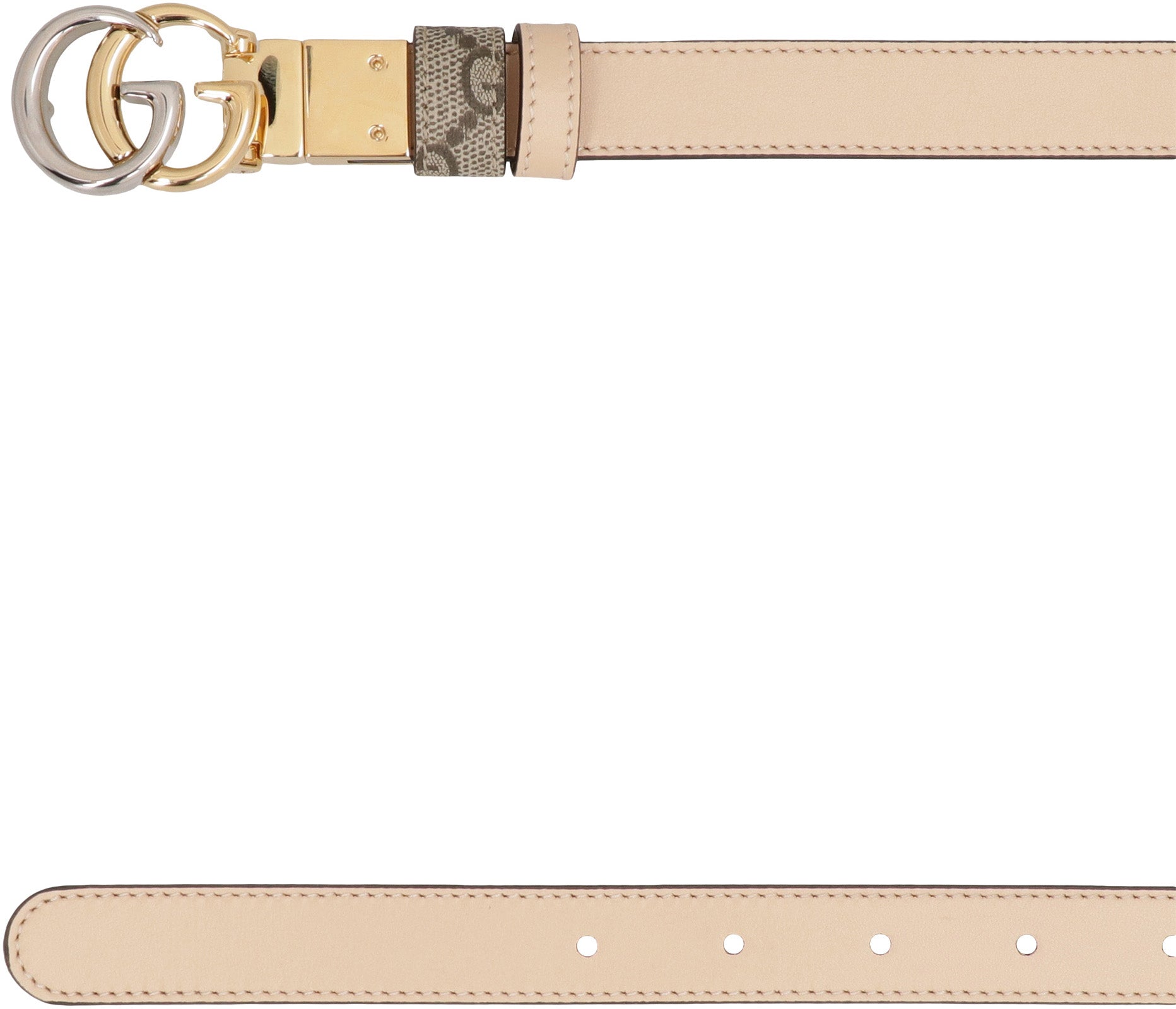 GUCCI Reversible GG Marmont Belt with Signature Buckle - 4x3 CM