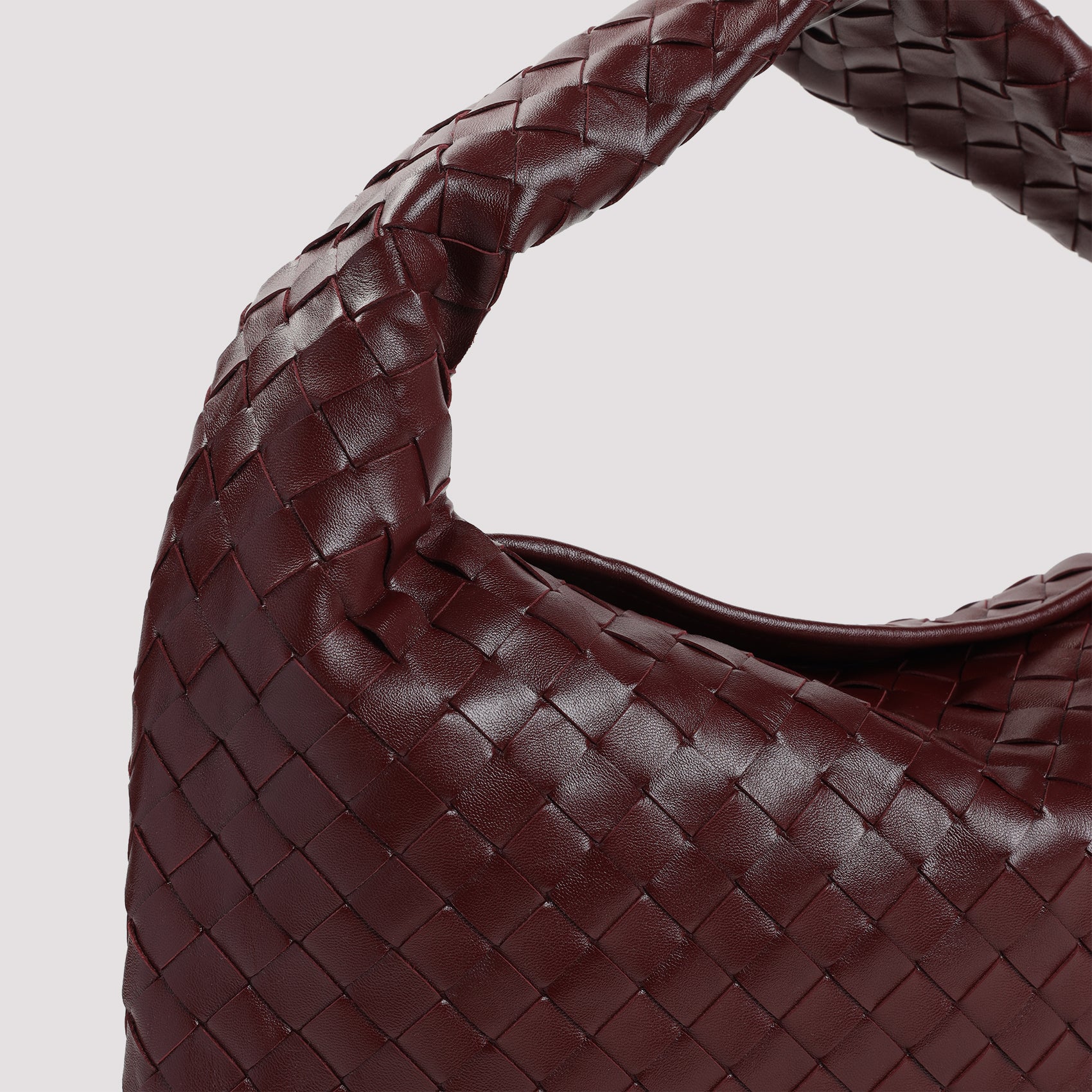 BOTTEGA VENETA Mini Intrecciato Leather Handbag with Top Handle