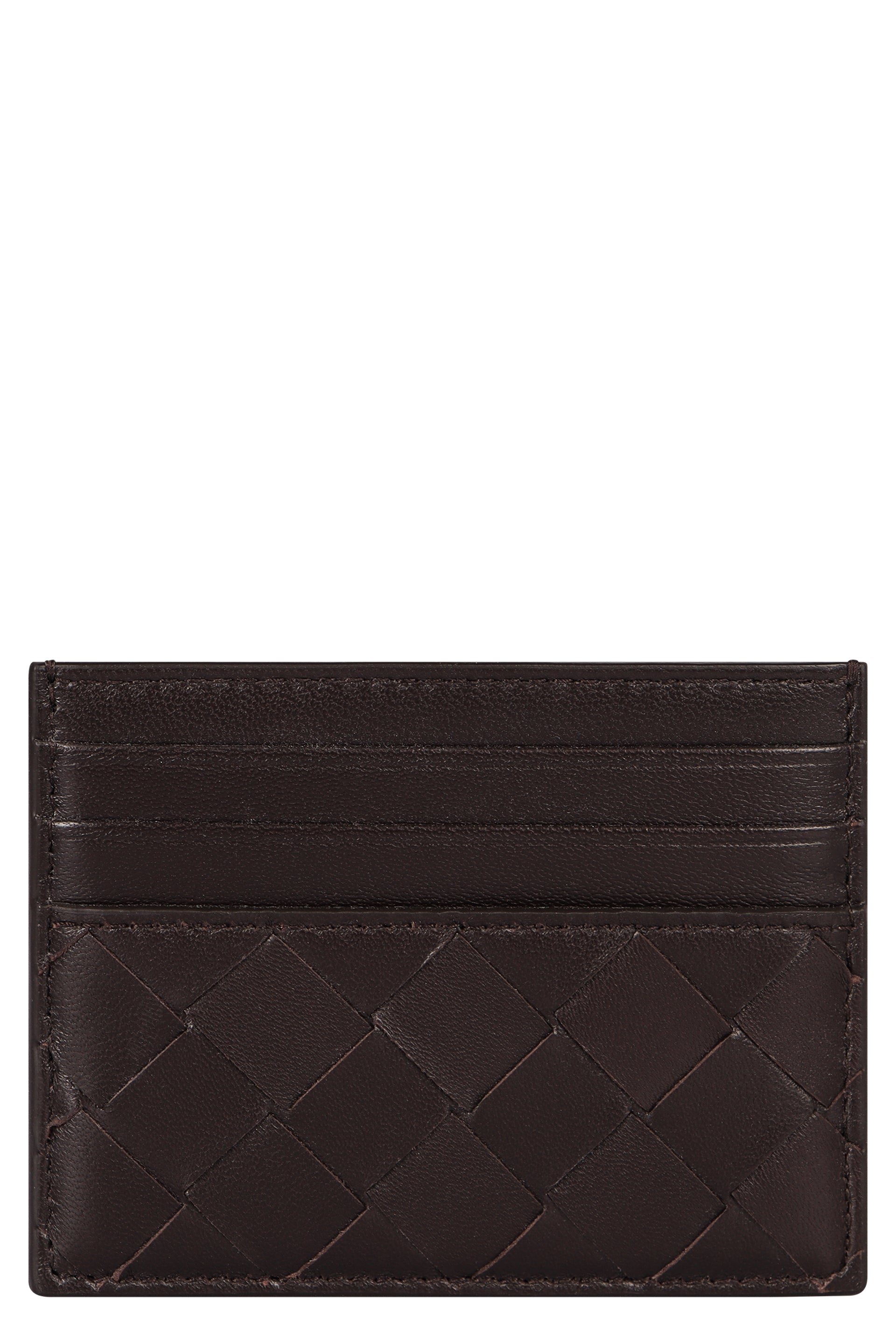 BOTTEGA VENETA Woven Mini Credit Card Holder