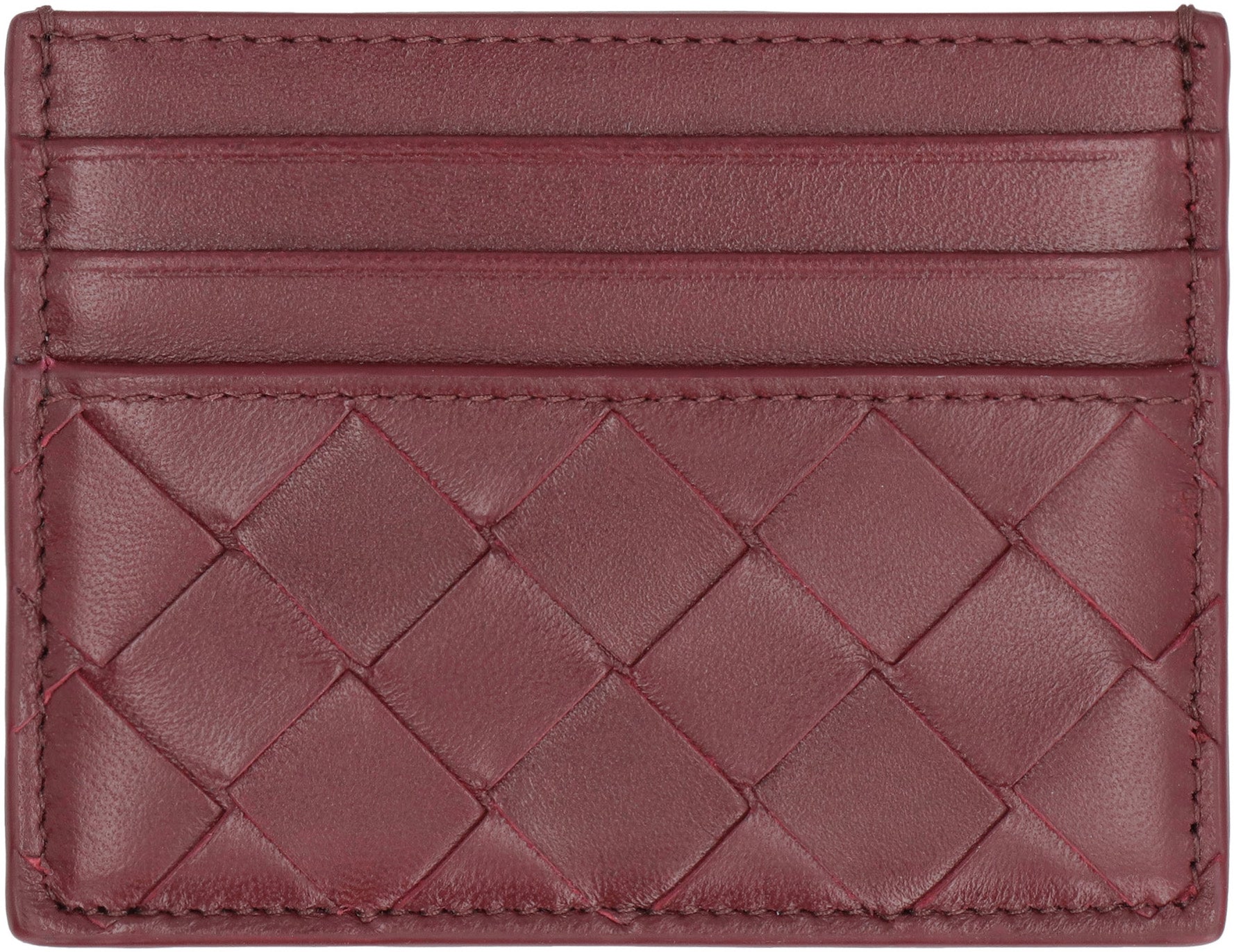 BOTTEGA VENETA Mini Intrecciato Leather Card Case