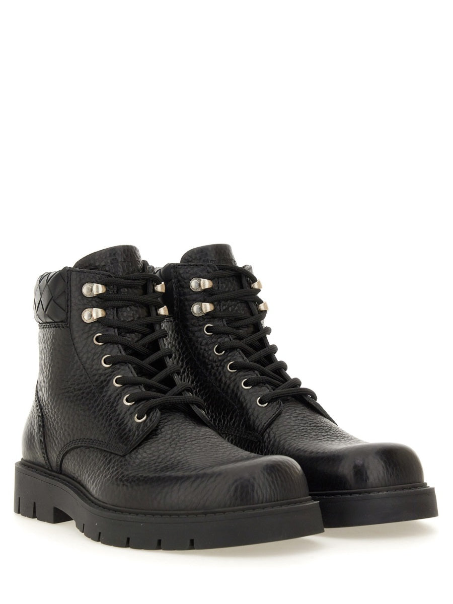 BOTTEGA VENETA Lace-Up Boot - Haddock Style