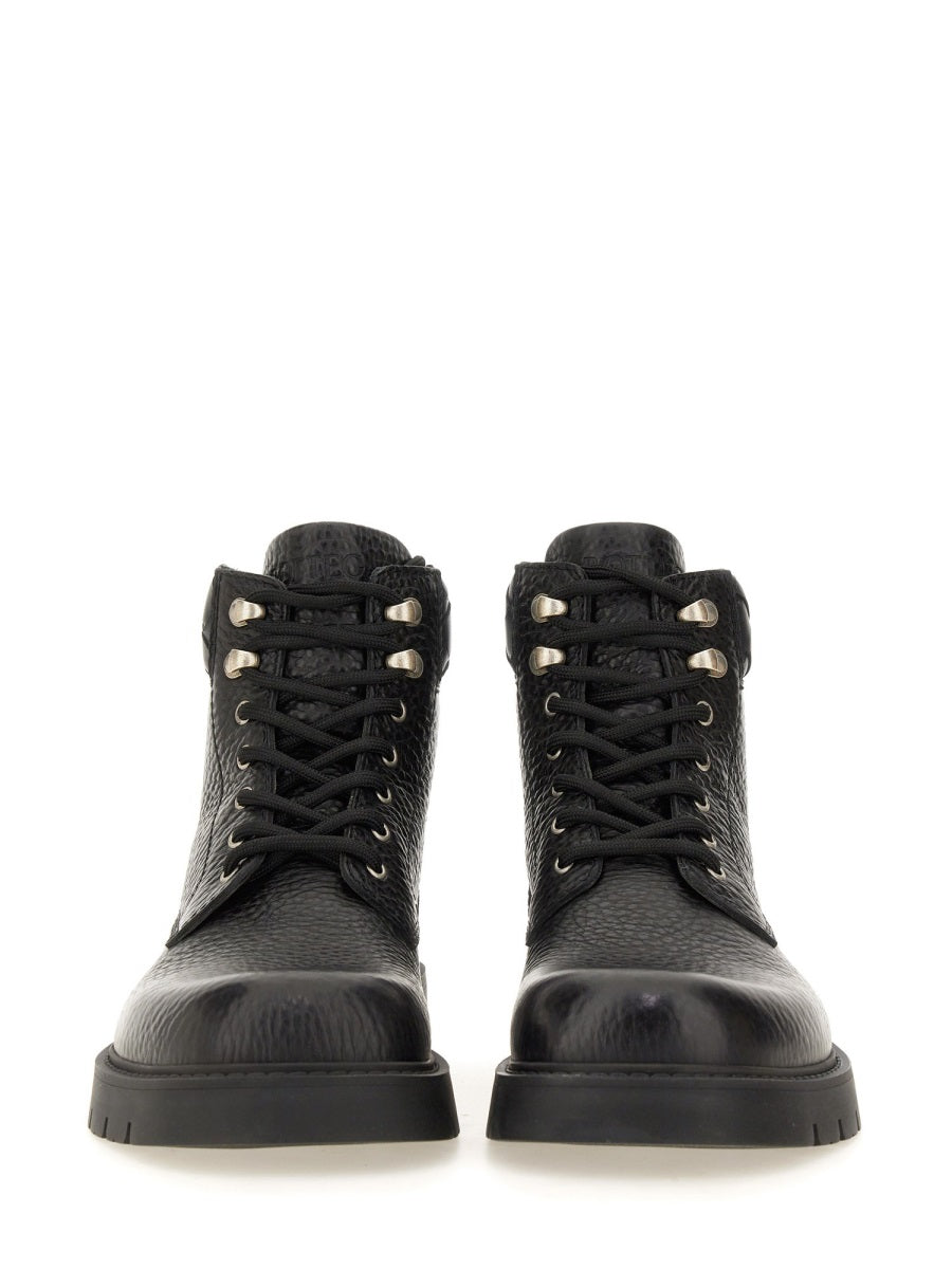 BOTTEGA VENETA Lace-Up Boot - Haddock Style