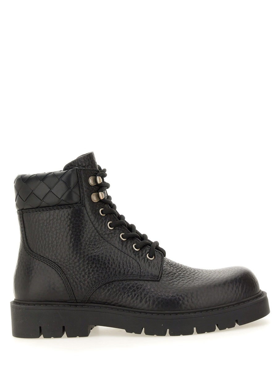 BOTTEGA VENETA Lace-Up Boot - Haddock Style