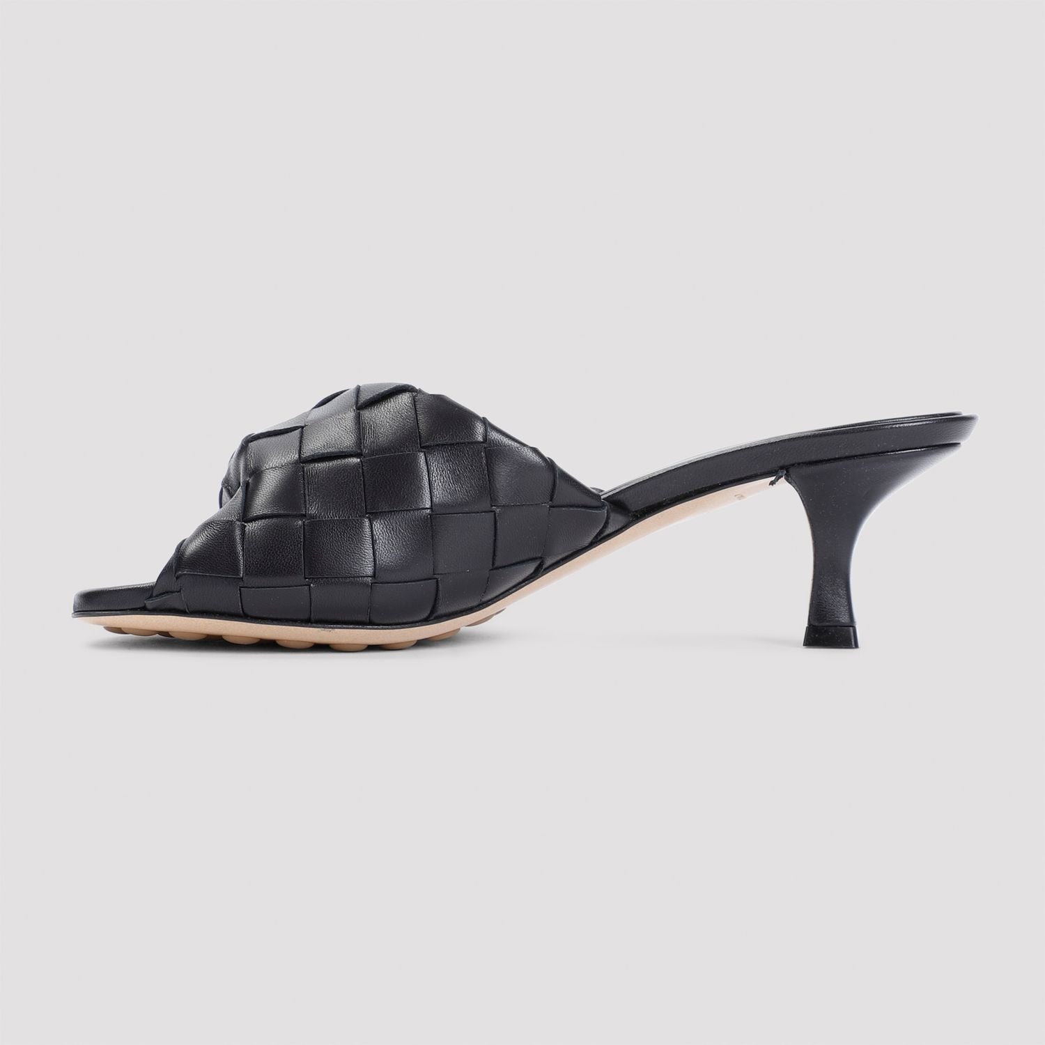 BOTTEGA VENETA Woven Pattern Flat Sandals for Women