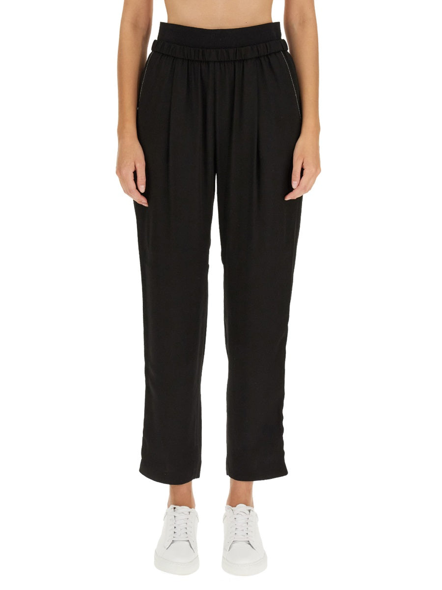 FABIANA FILIPPI High Waist Straight Leg Pants
