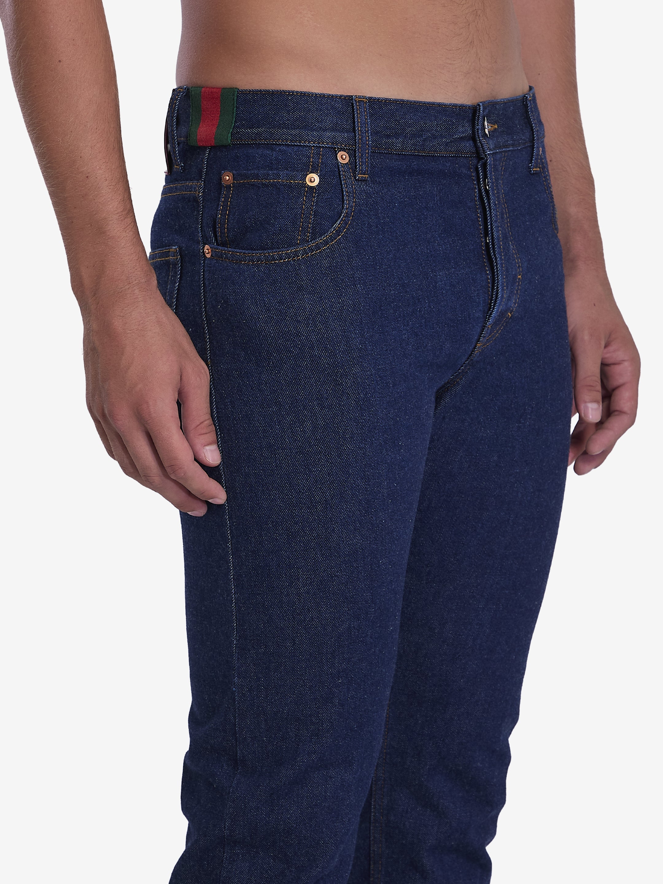 GUCCI Stretch Cotton Jeans
