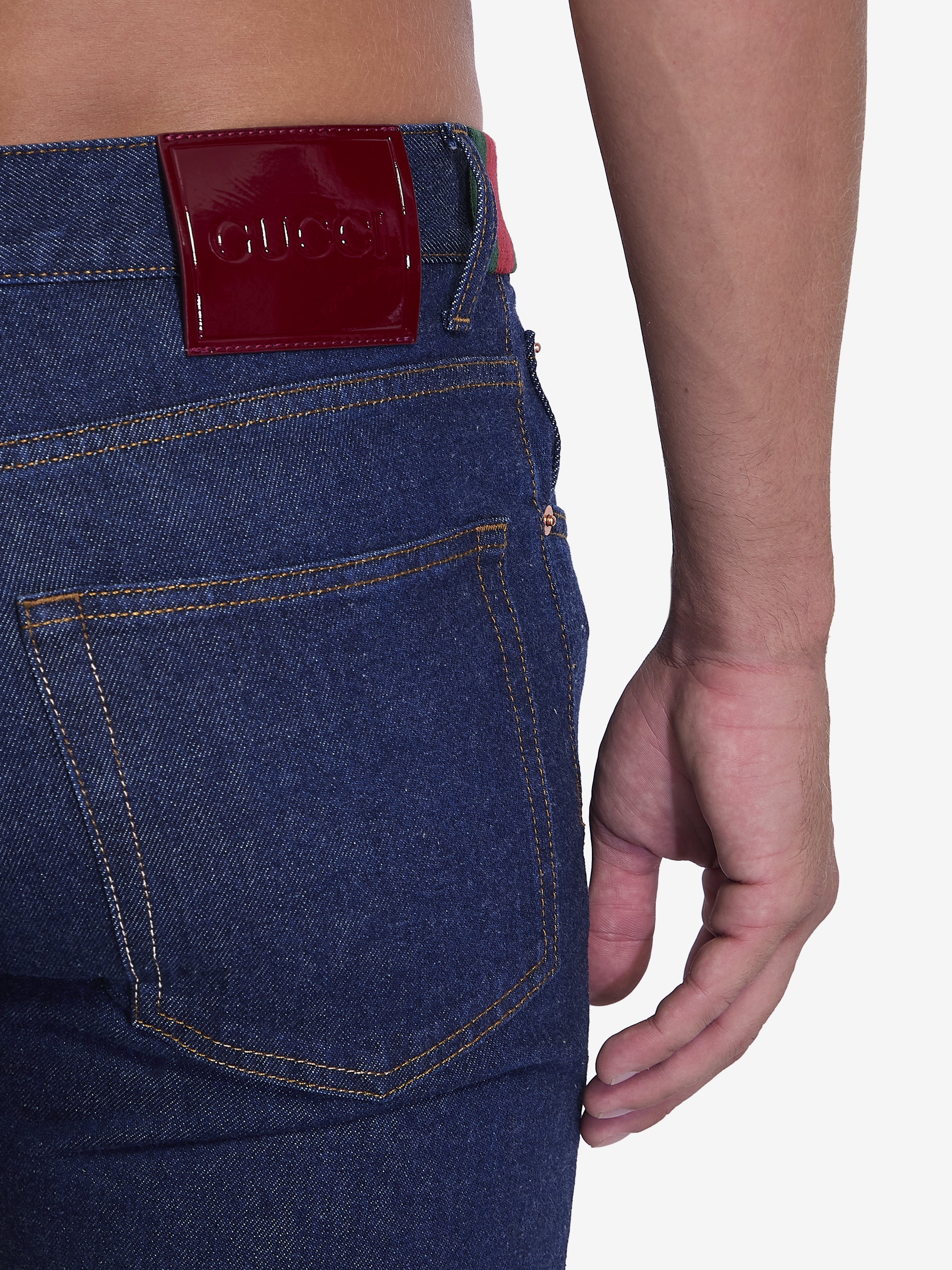 GUCCI Tapered Fit Jeans for Men