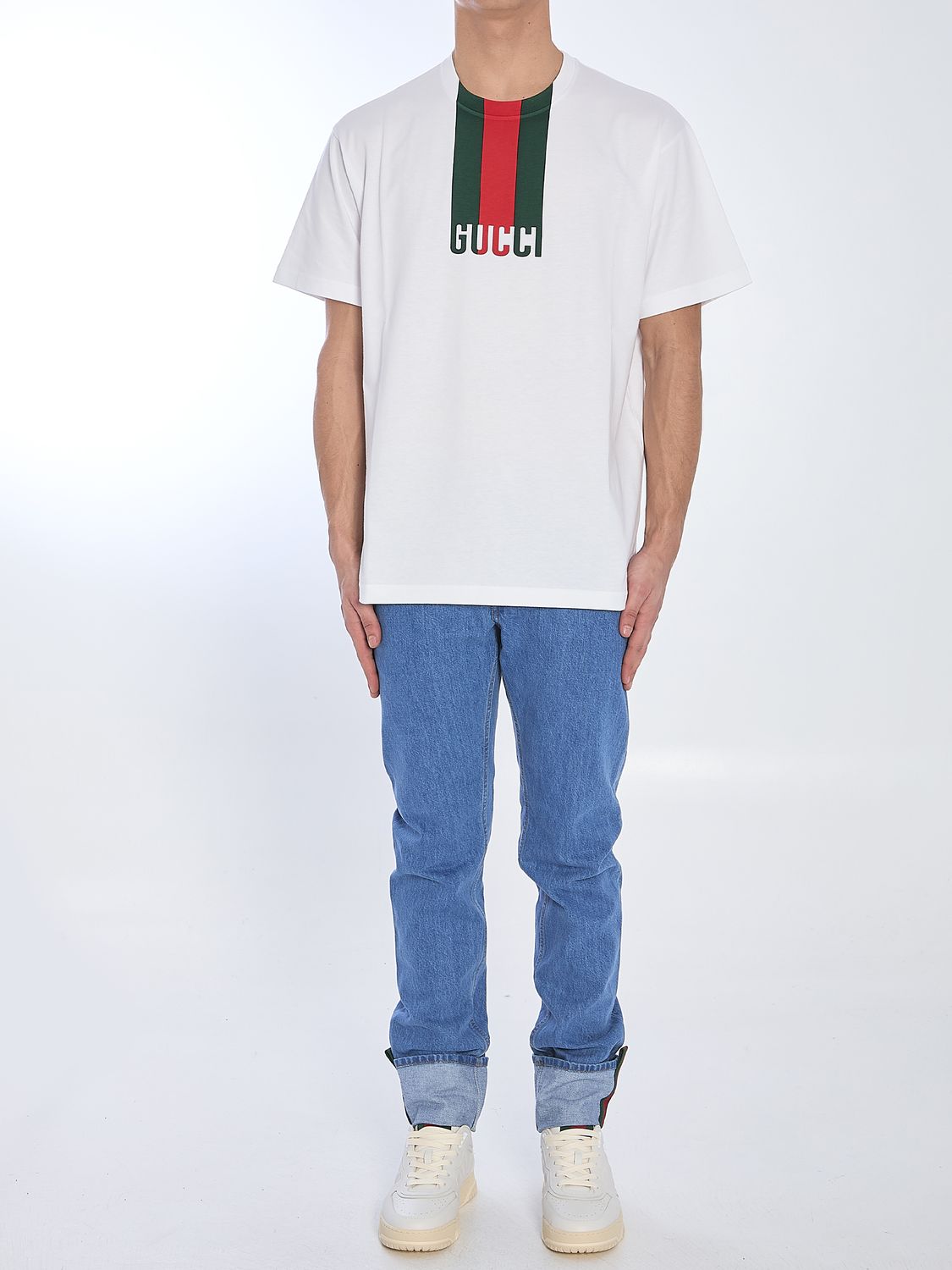 GUCCI 5-Pocket Straight-Leg Jeans for Men