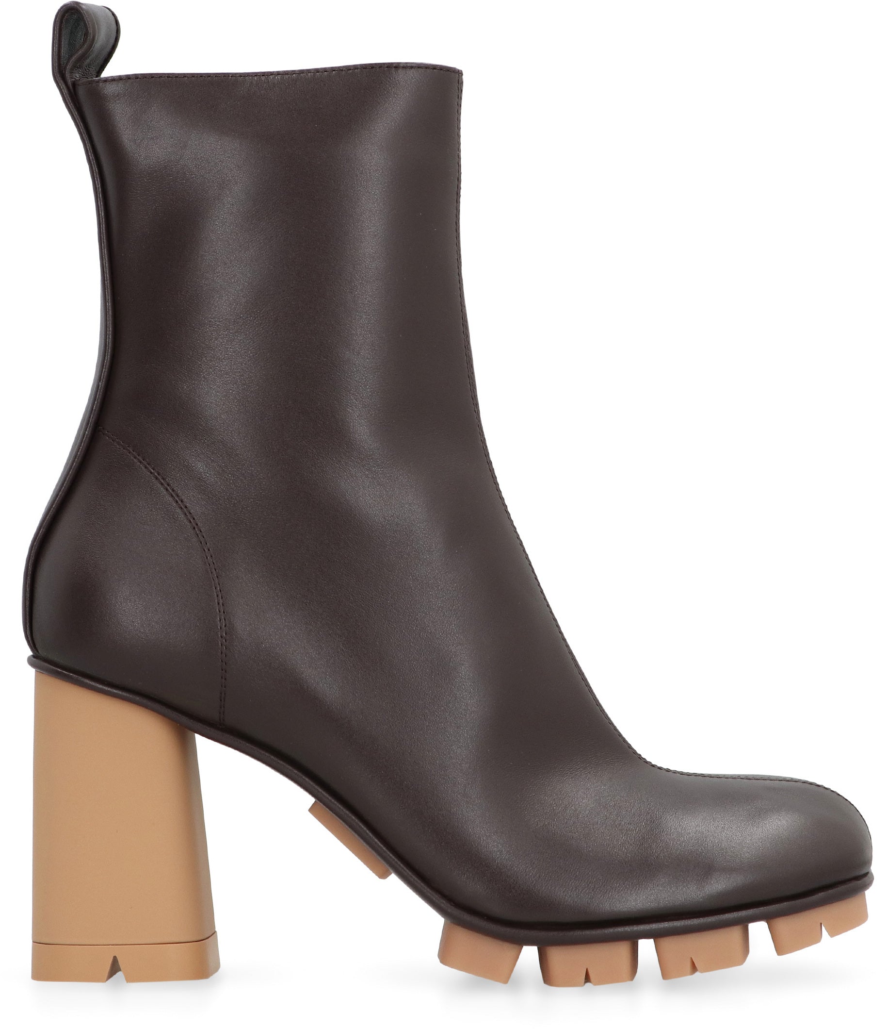BOTTEGA VENETA Shore Leather Ankle Boots for Women