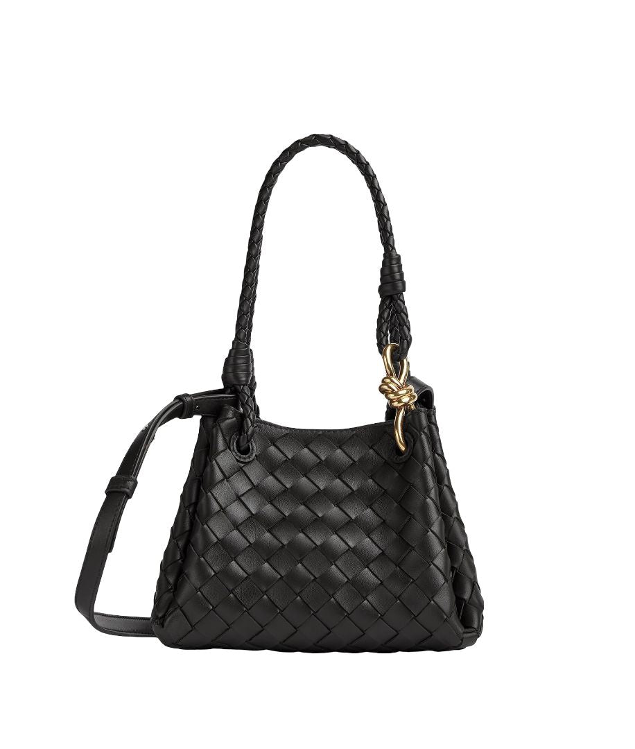 BOTTEGA VENETA Mini Parachute Small Lamb Leather Handbag