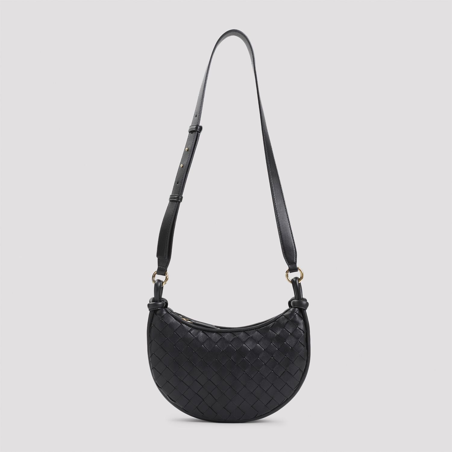 BOTTEGA VENETA Mini Messenger Handbag with Intrecciato Design