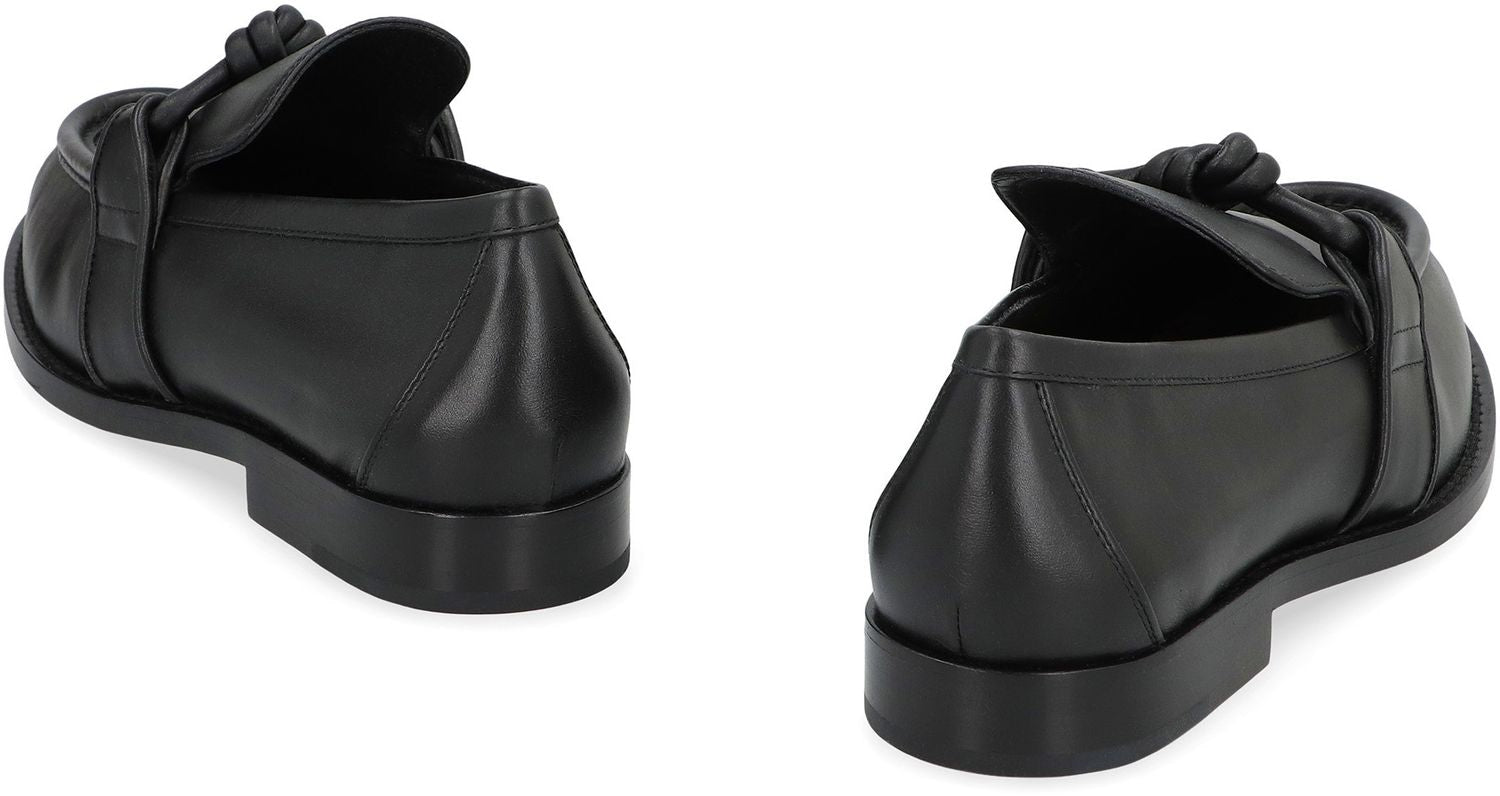 BOTTEGA VENETA Astaire Leather Loafers for Women