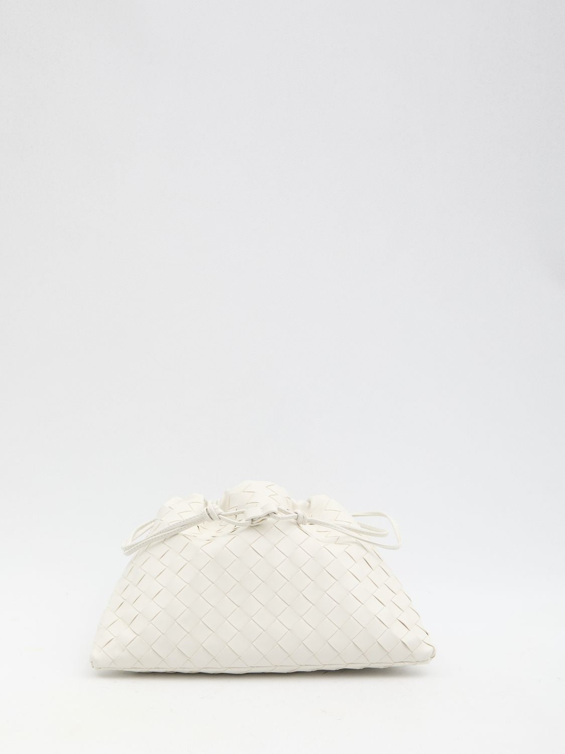 BOTTEGA VENETA Mini Intrecciato Leather Dustbag Clutch - SS25