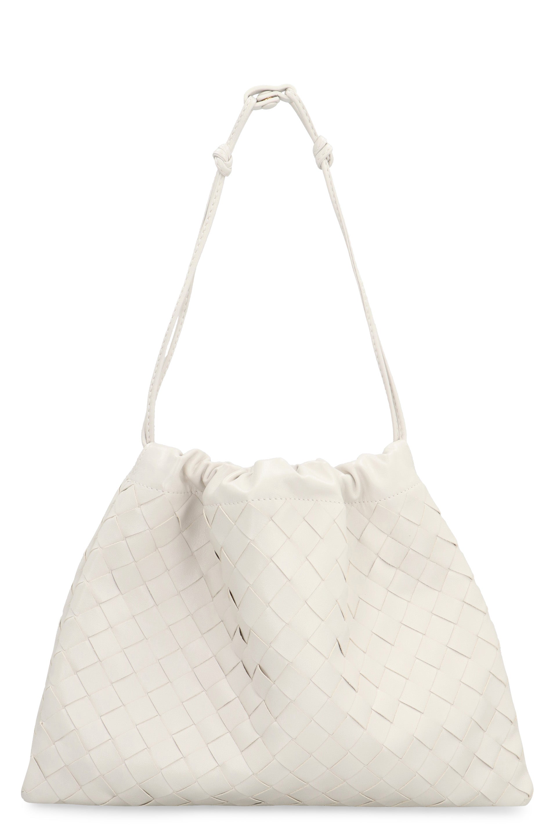 BOTTEGA VENETA Mini Intrecciato Leather Dustbag Clutch - SS25