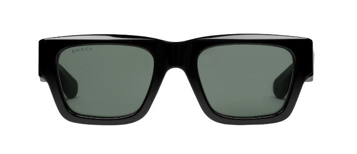 GUCCI Rectangular Frame Sunglasses for Men - FW24 Collection