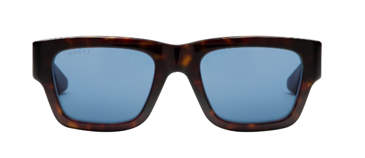 GUCCI Rectangular Frame Sunglasses for Men