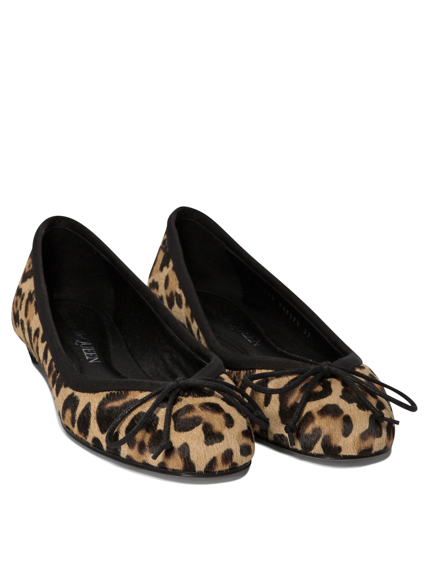 ALEXANDER MCQUEEN Elegantly Chic Mini Ballet Flats