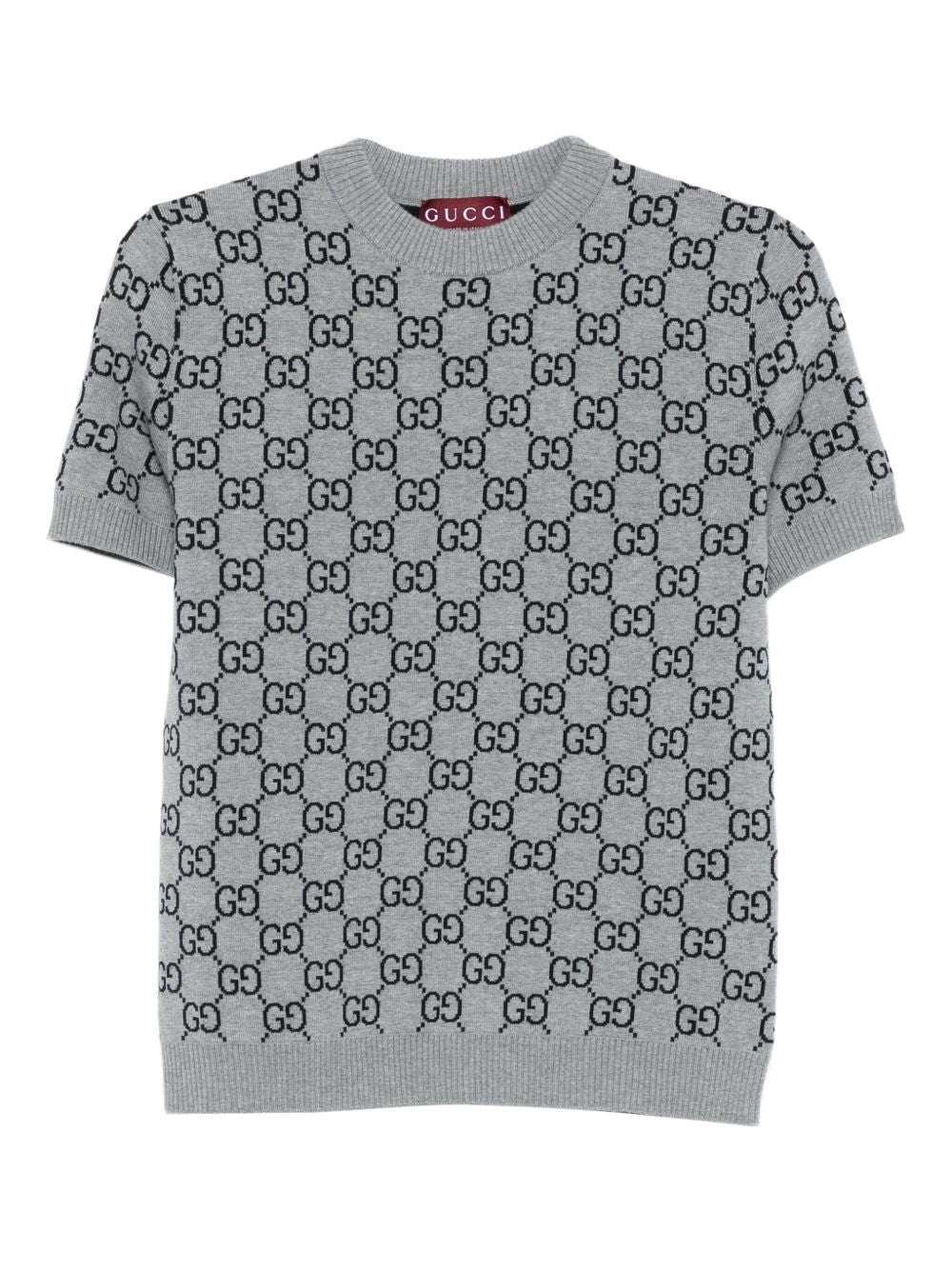 GUCCI GG-Patterned Short-Sleeve Tee for Women