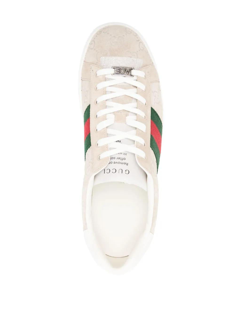 GUCCI Men's Ace Sneaker with Web Detail