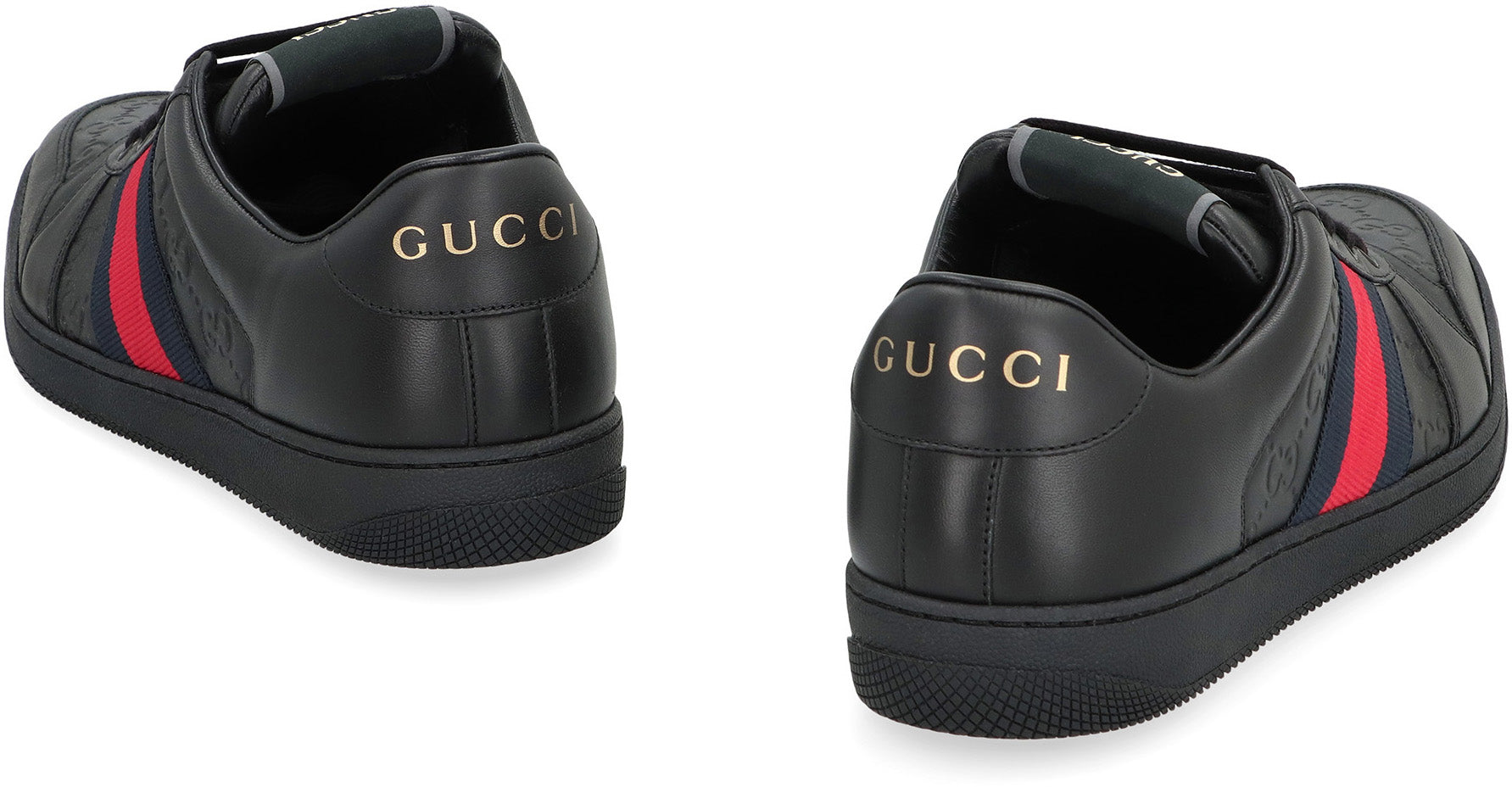 GUCCI Black Screener Sneakers for Men - FW25 Release