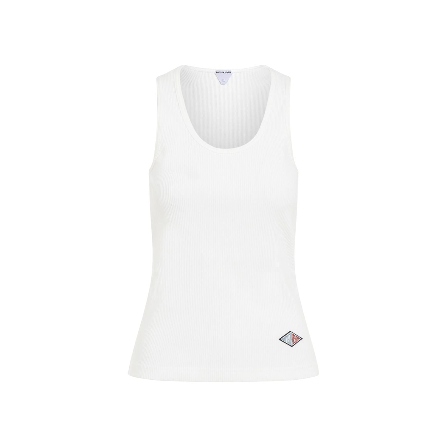 BOTTEGA VENETA Stretch Cotton Tank Top for Women