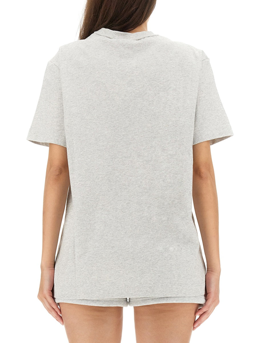 ALEXANDER WANG Logo T-Shirt - Regular Fit for Women