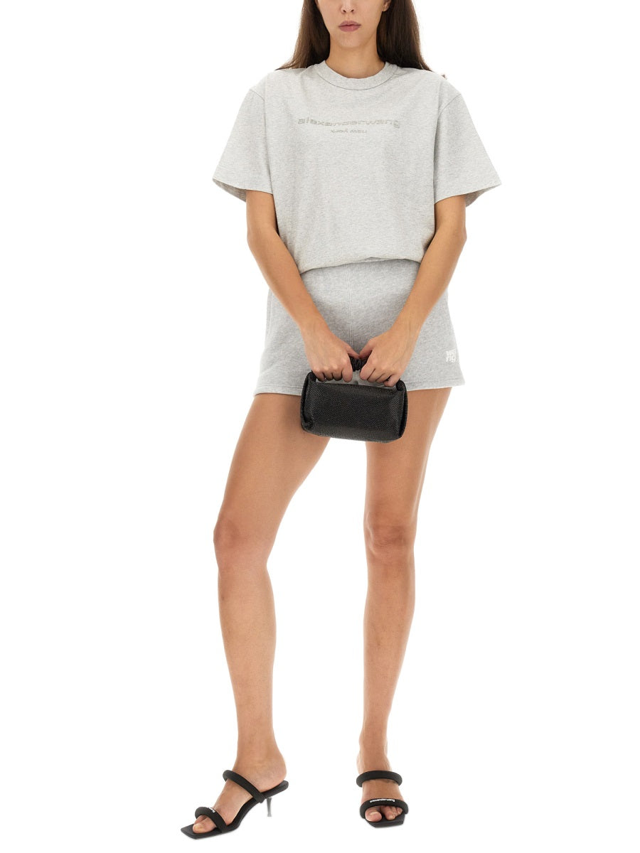 ALEXANDER WANG Logo T-Shirt - Regular Fit for Women