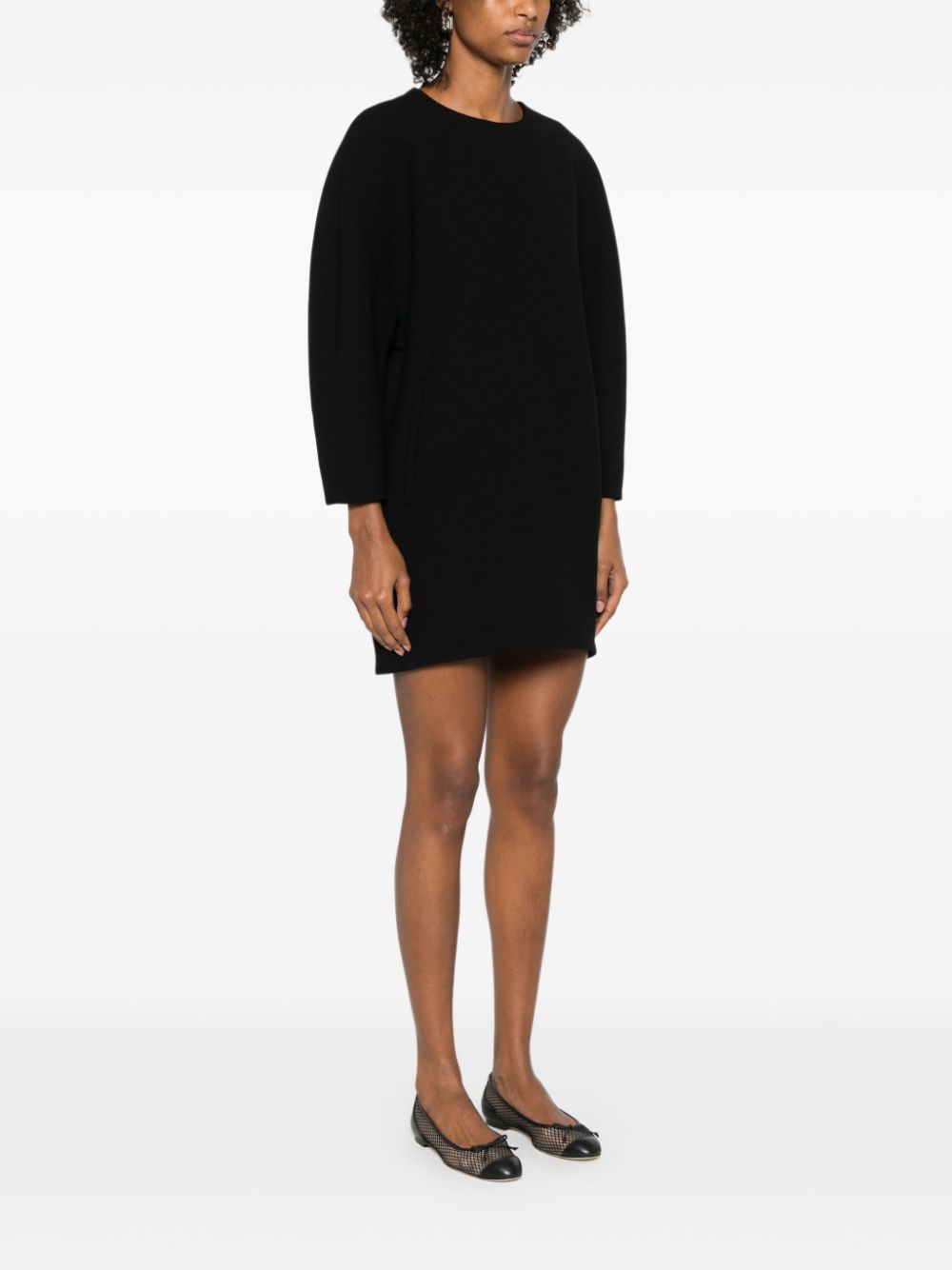 GUCCI Elegant Long Sleeved Mini Dress