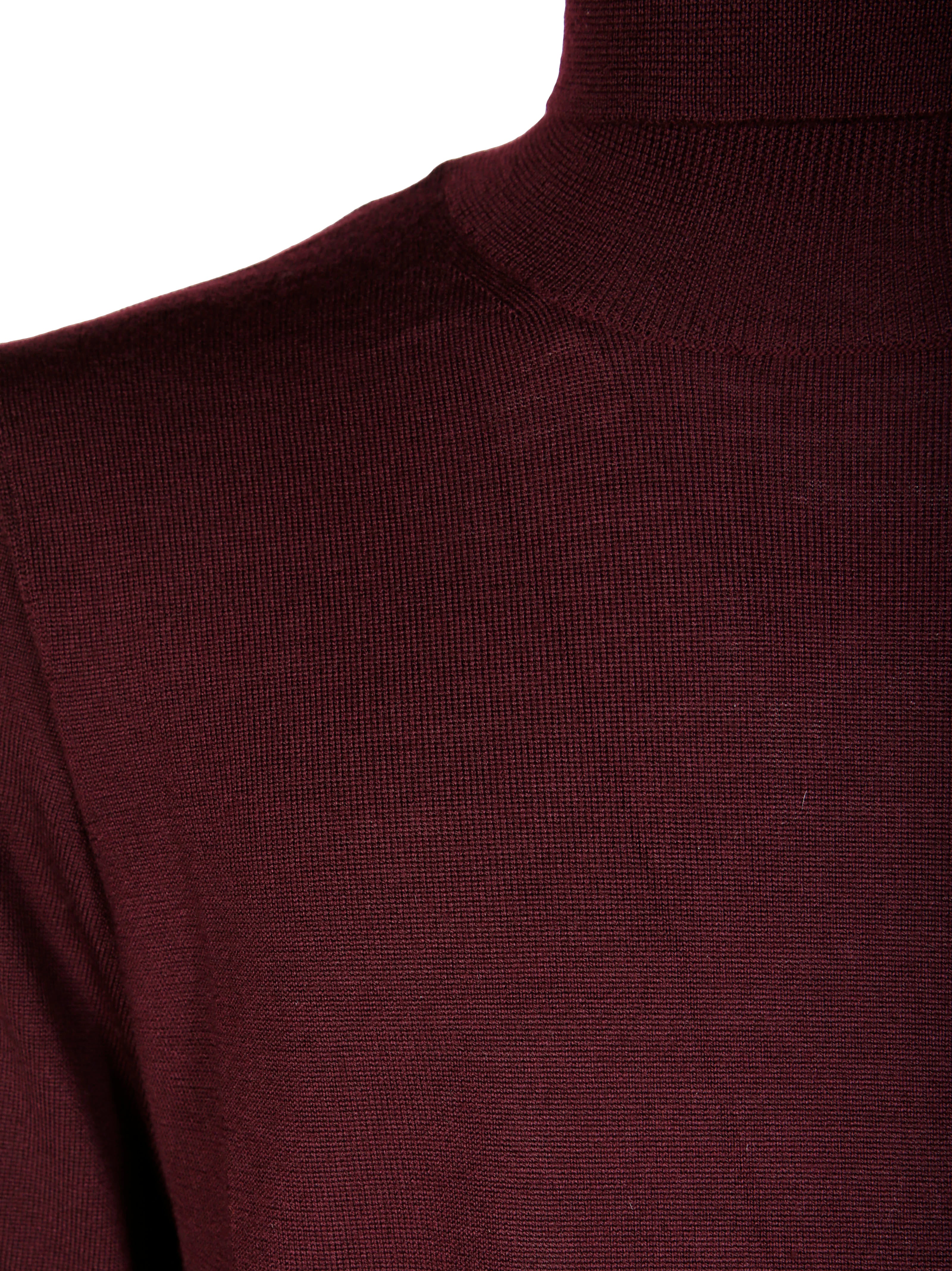 DANIELE FIESOLI Women's Merino Turtleneck Sweater