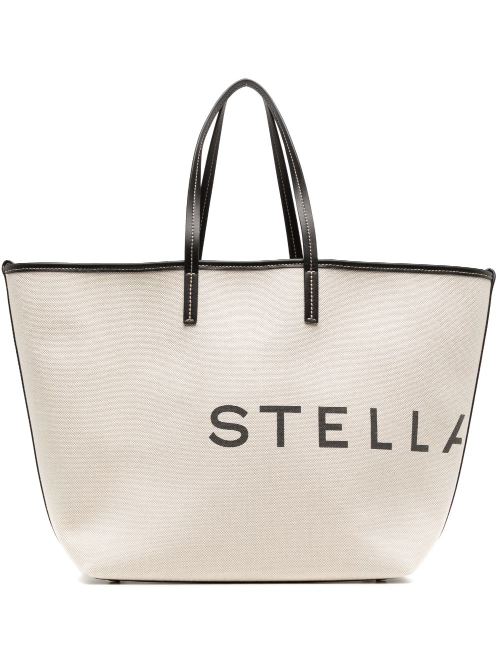 STELLA MCCARTNEY Eco-Friendly Banatex and Canvas Tote Handbag