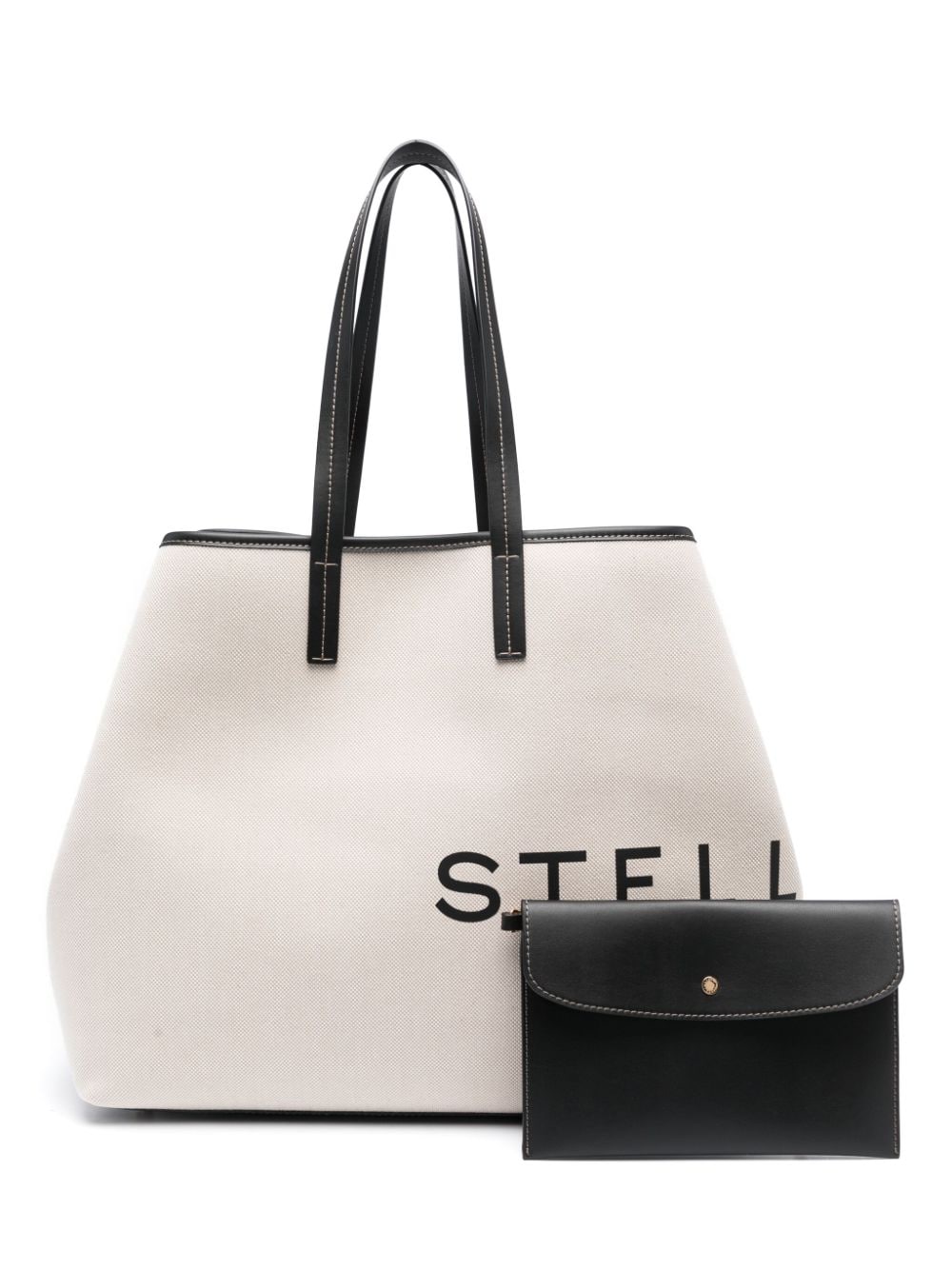 STELLA MCCARTNEY Stylish Handbag with Logo Print - Perfect for Everyday Use