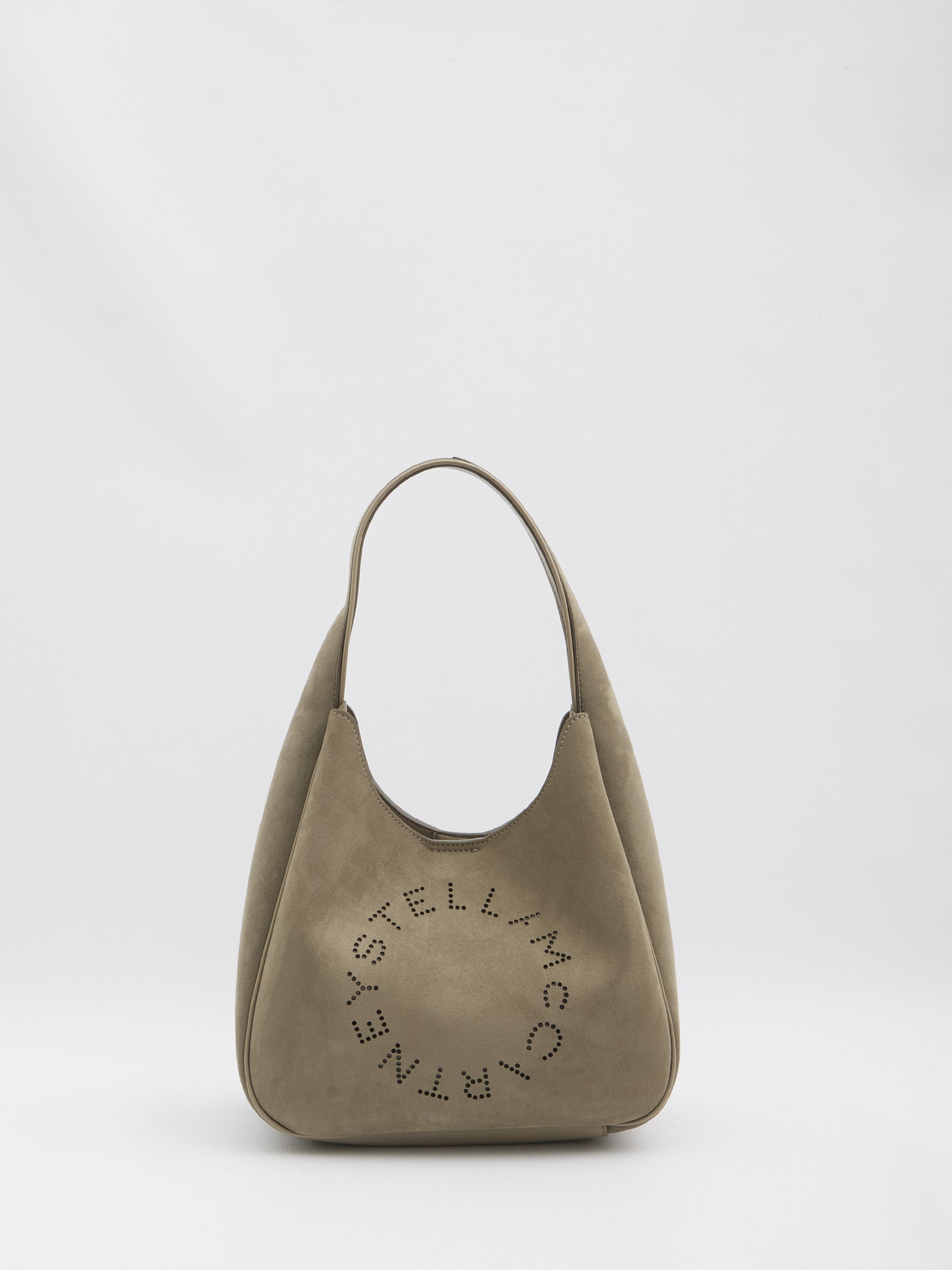 STELLA MCCARTNEY Mini Hobo Handbag with Logo - FW25