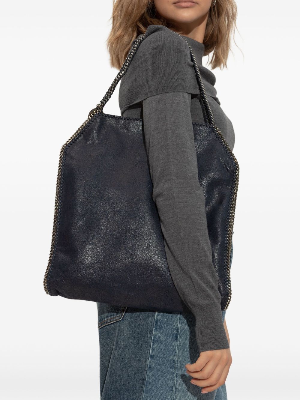 STELLA MCCARTNEY Falabella Babybella Large Tote Handbag