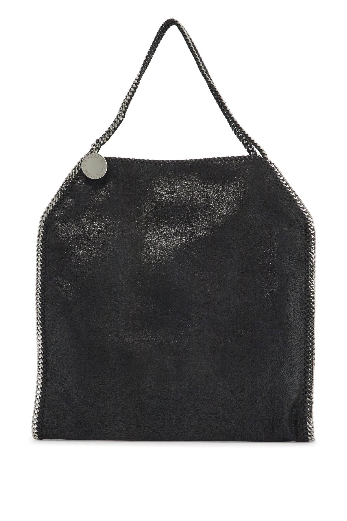 STELLA MCCARTNEY Sleek and Durable Polyester Handbag with Chain-Link Straps