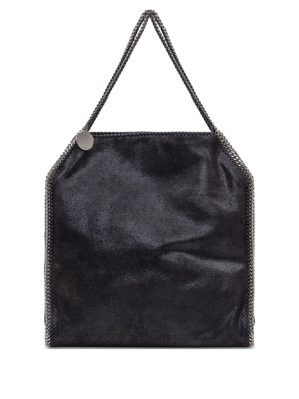 STELLA MCCARTNEY Sleek and Durable Polyester Handbag with Chain-Link Straps