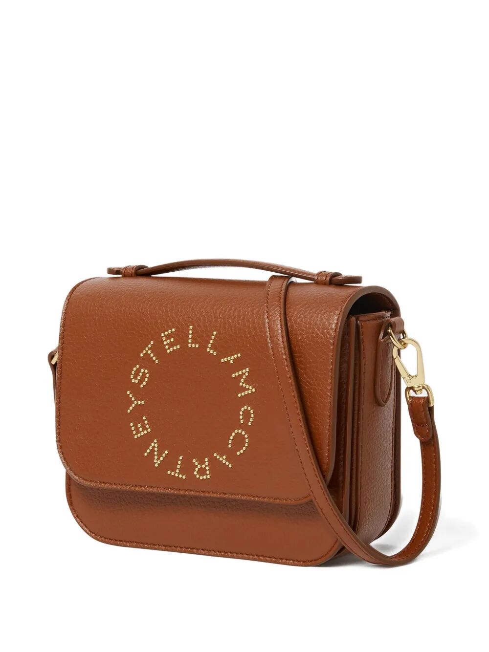 STELLA MCCARTNEY Logo Messenger Handbag with Strap