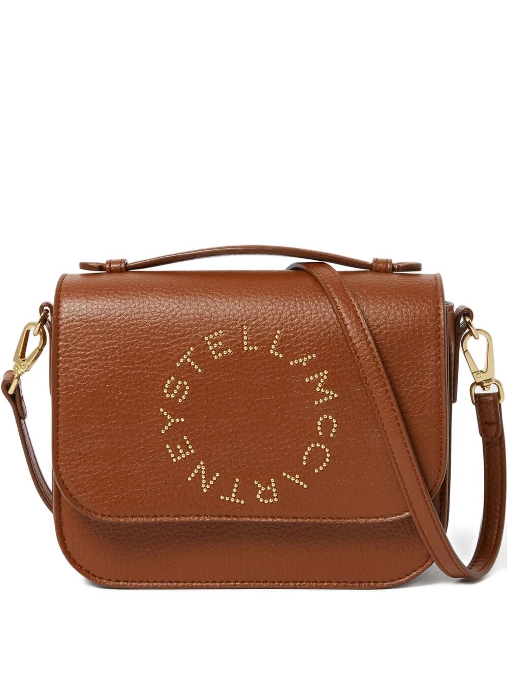 STELLA MCCARTNEY Logo Messenger Handbag with Strap