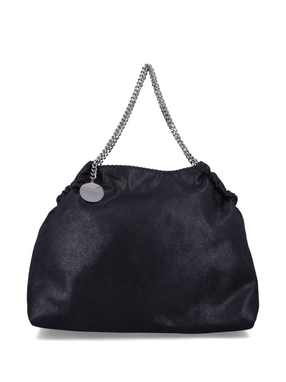 STELLA MCCARTNEY Stylish and Durable Polyester Handbag with Chain-Link Handles