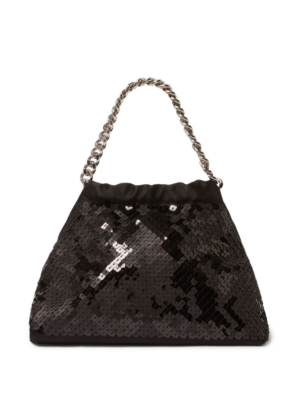 STELLA MCCARTNEY Mini Sequined Handbag with Chain Handle