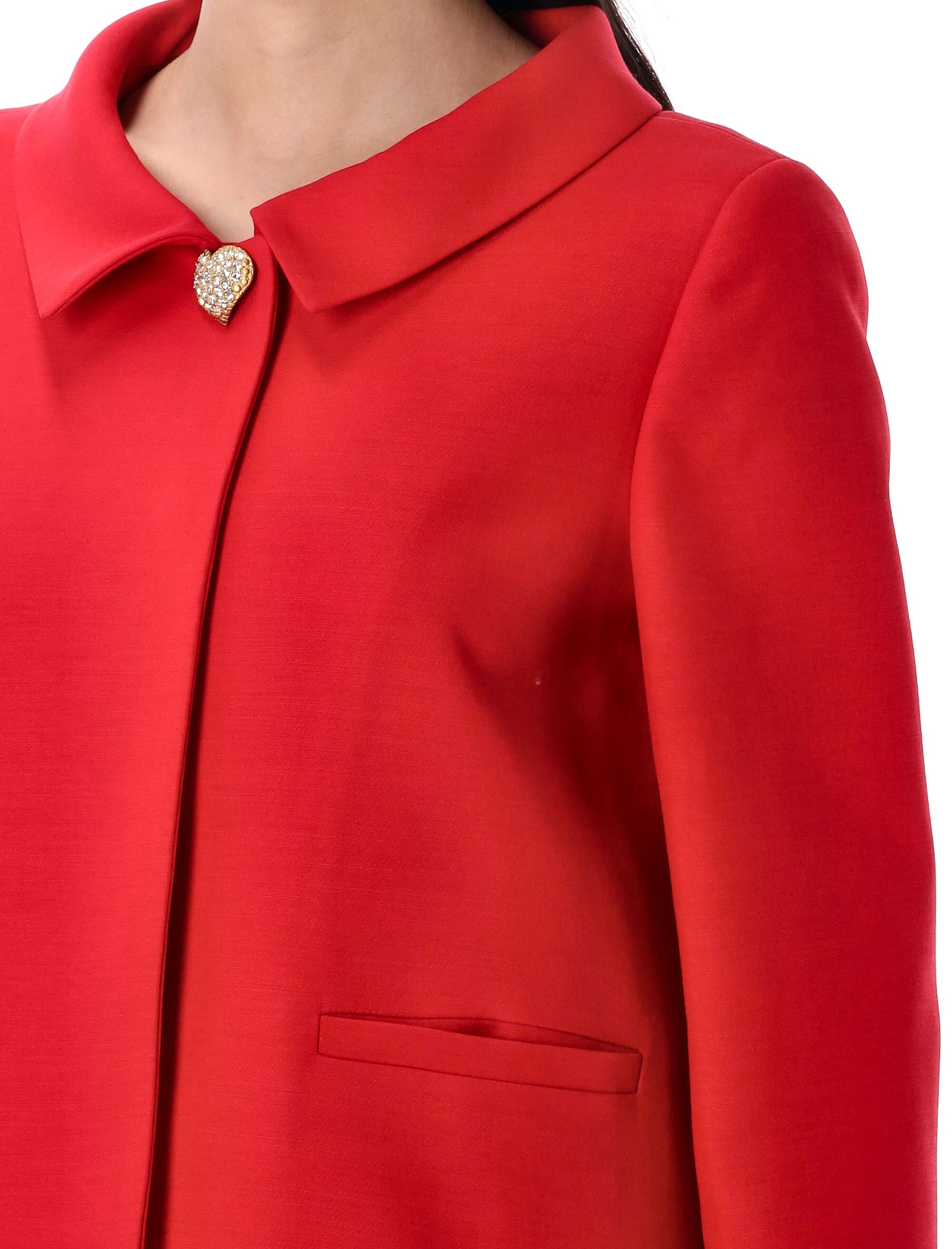 VALENTINO GARAVANI Cropped Couture Jacket - Size 40